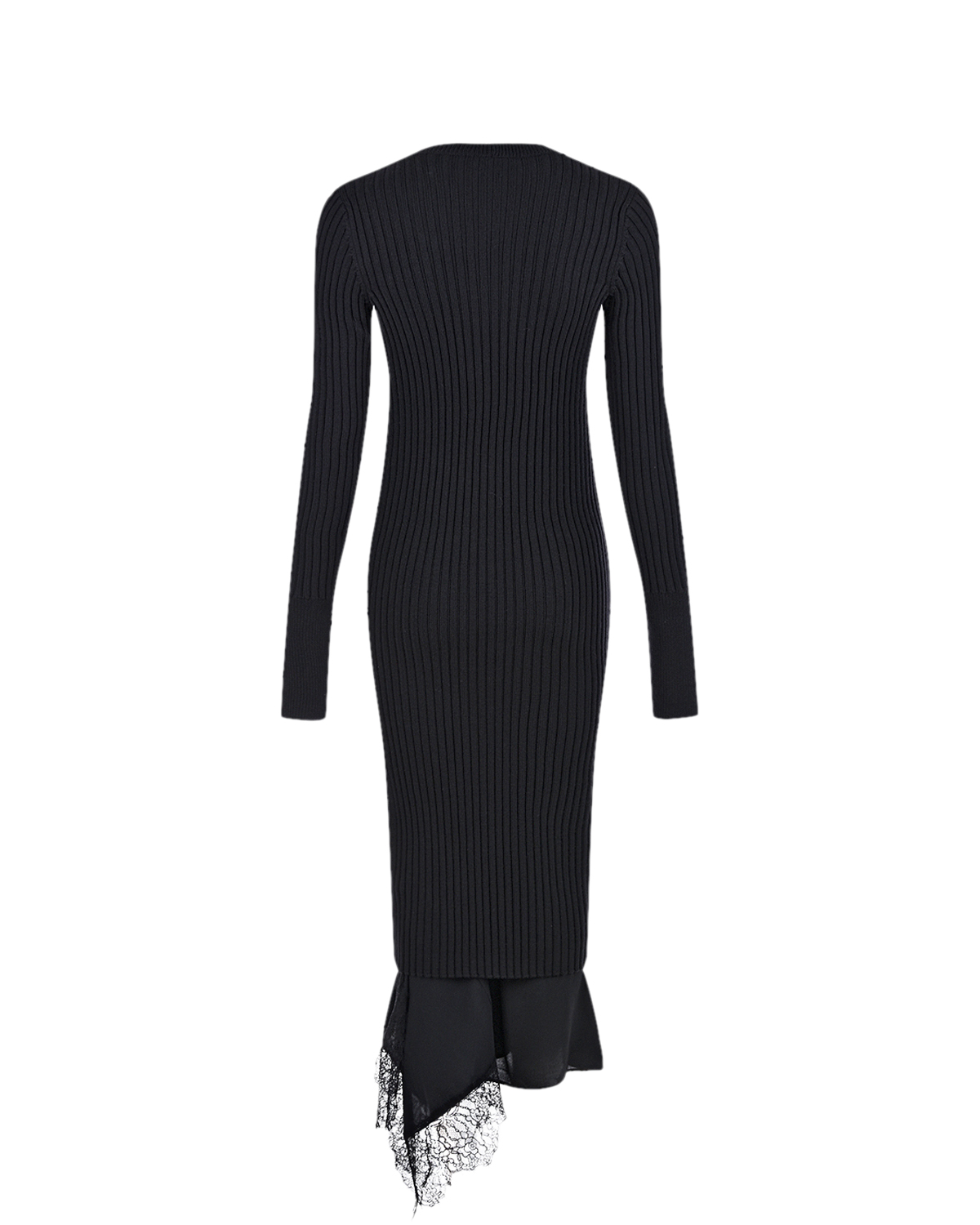 Черное платье 2 в 1 No. 21, размер 42, цвет черный - фото 5