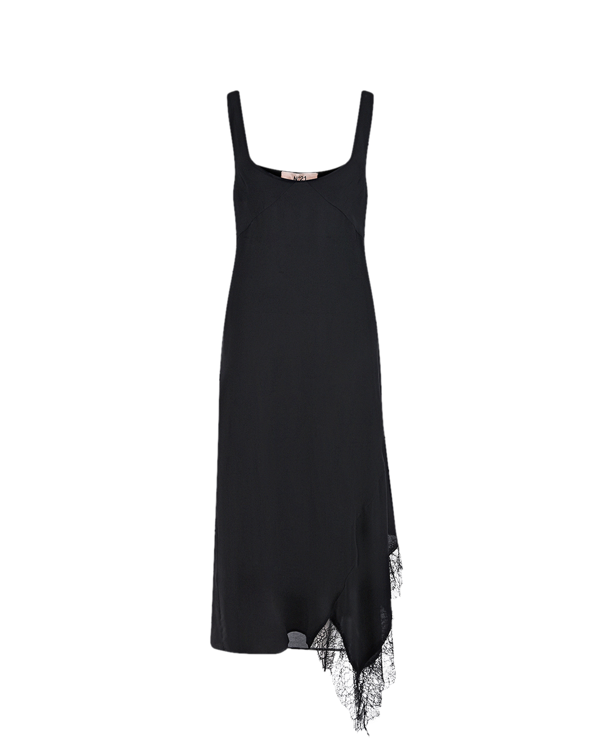 Черное платье 2 в 1 No. 21, размер 42, цвет черный - фото 6