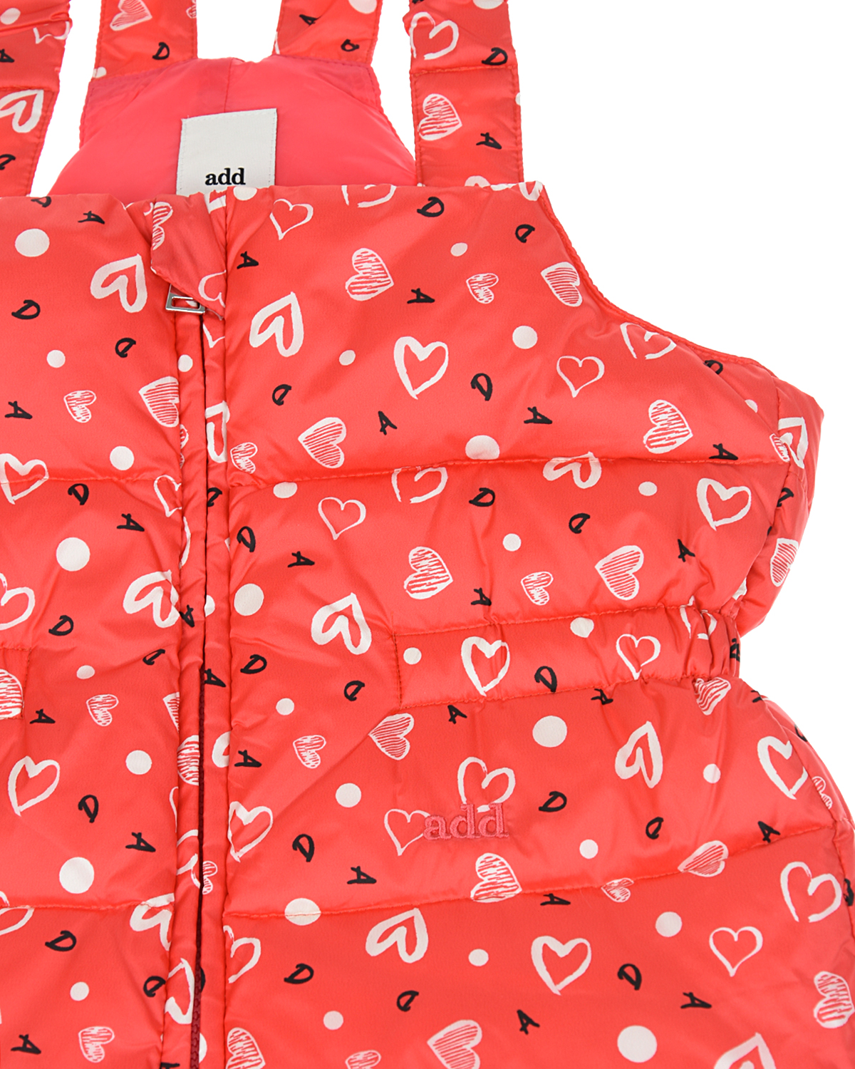 Комплект: куртка и полукомбинезон ADD детский, размер 92, цвет красный - фото 6