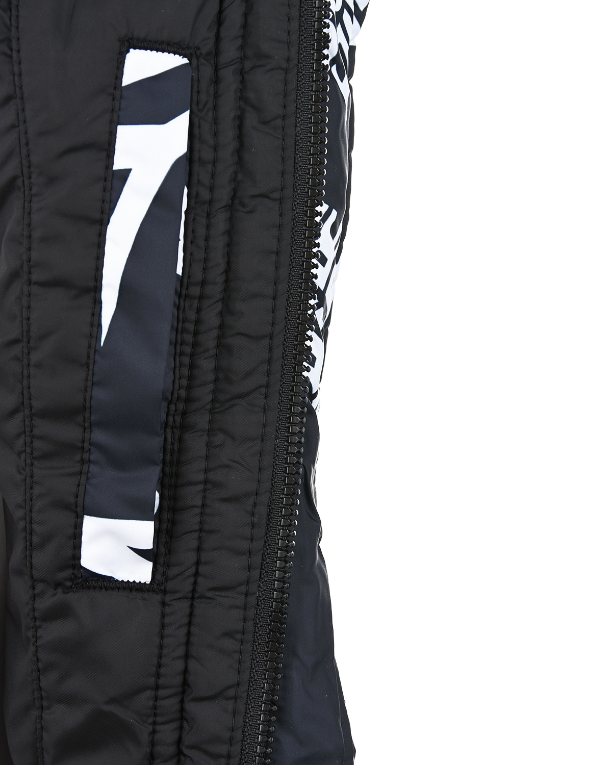 Пуховый жилет с логотипом Givenchy детский, размер 116, цвет черный - фото 7