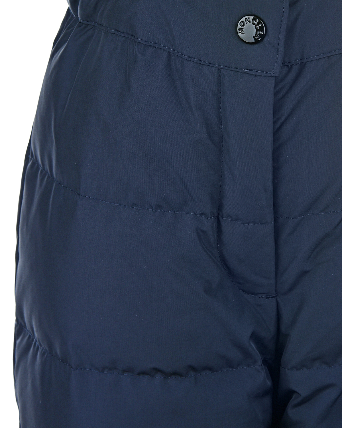 Темно-синий зимний комплект для мальчиков Moncler детское, размер 110 - фото 9