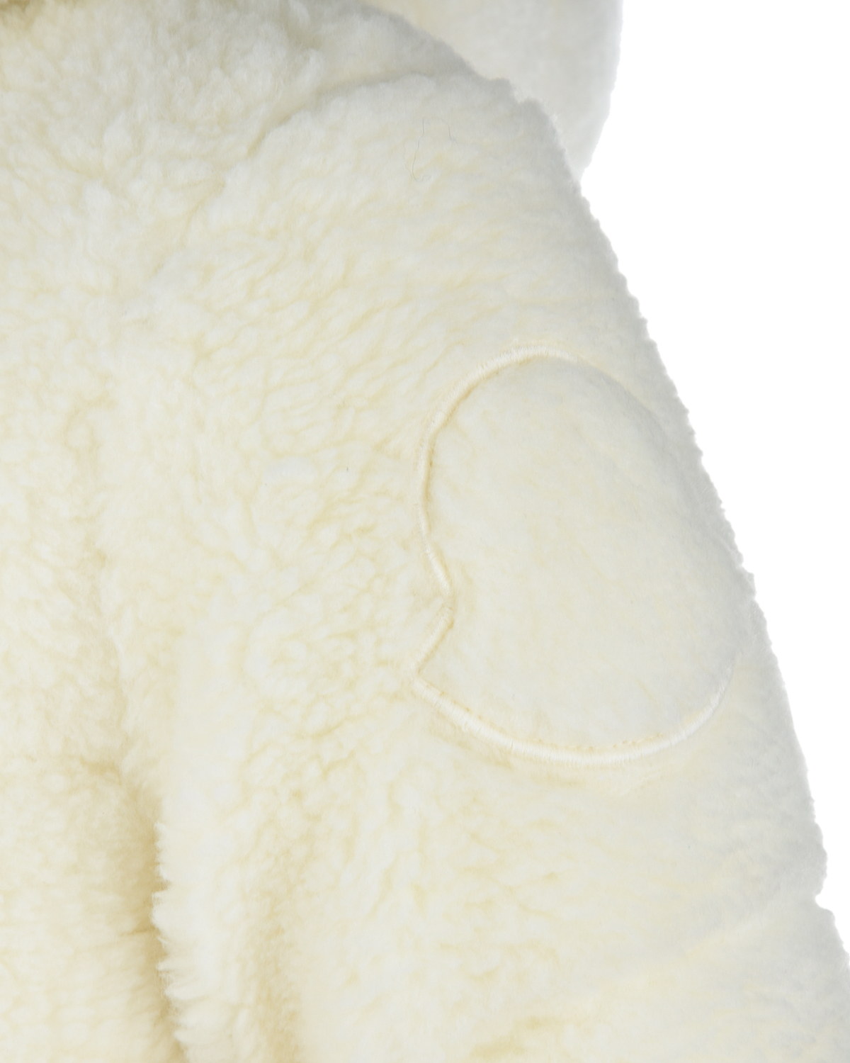 Зимнее двустороннее пальто для девочек Moncler детское, размер 140, цвет белый - фото 9