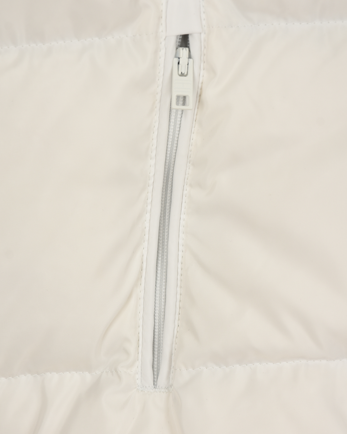 Белый стеганый пуховик Tommy Hilfiger детский, размер 152, цвет мультиколор - фото 5