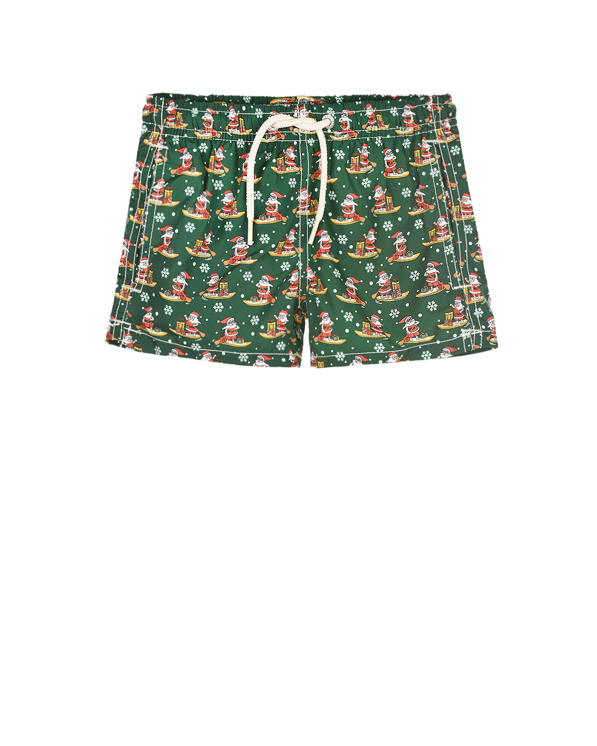 

Зеленые шорты для купания с принтом "Санта Клаус" Saint Barth детские, Зеленый, Зеленые шорты для купания с принтом "Санта Клаус" Saint Barth детские
