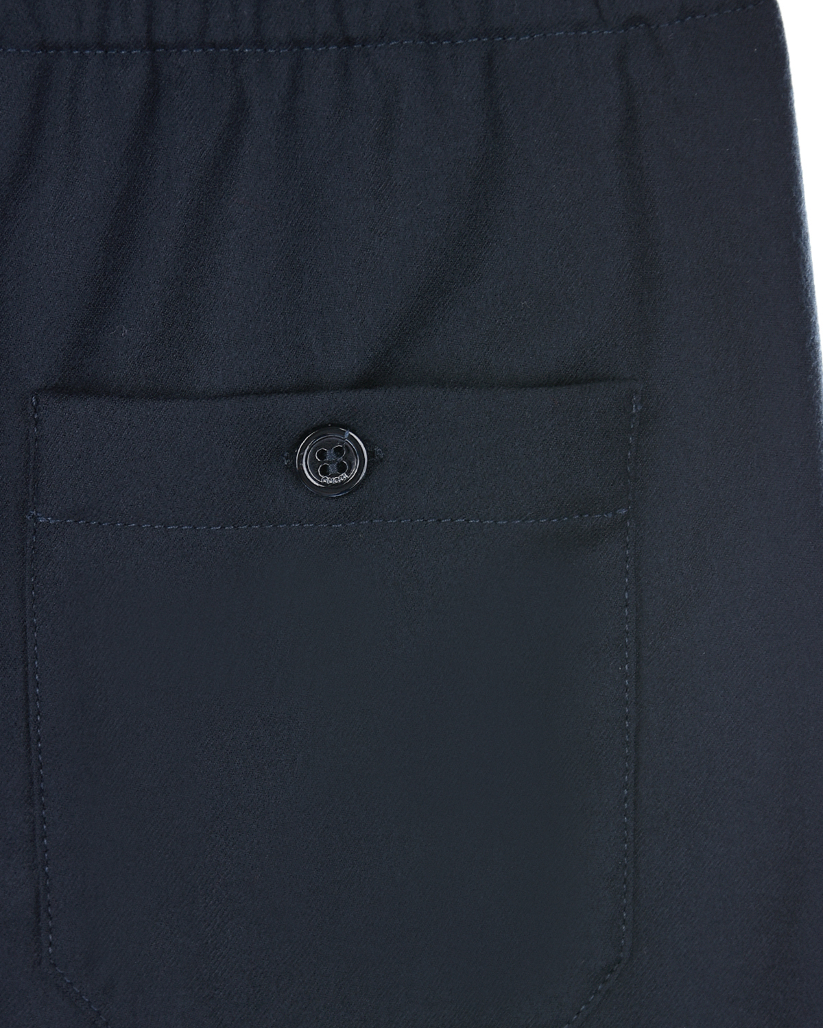 Классические брюки из шерсти GUCCI детские, размер 128, цвет синий - фото 3