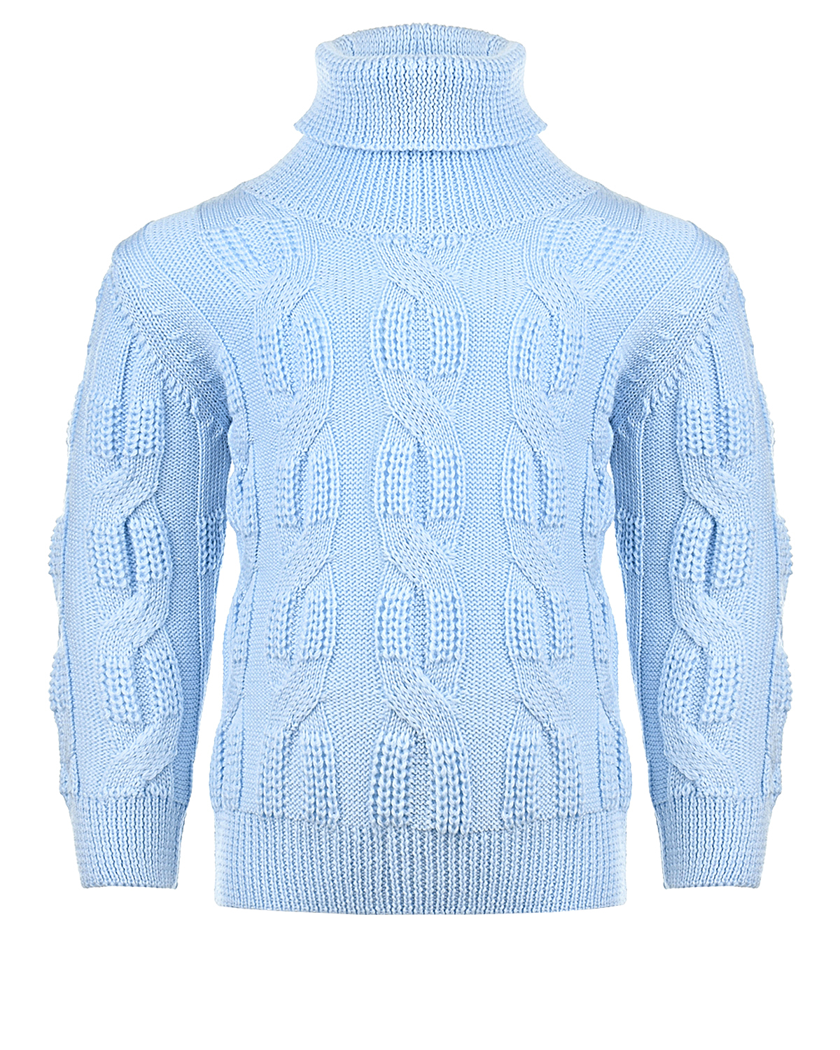 Голубой свитер из шерсти Arc-en-ciel детский, размер 92, цвет розовый - фото 1
