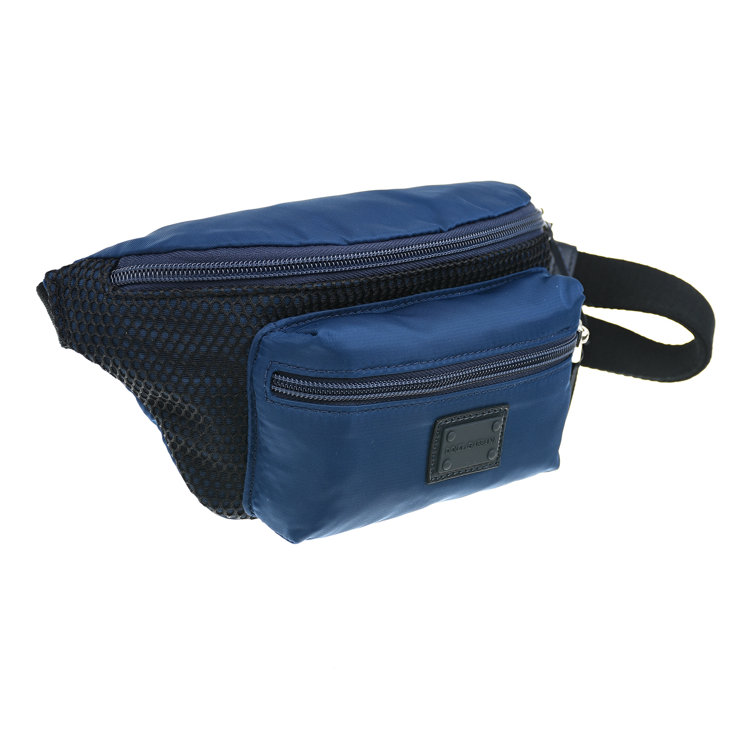 Синяя сумка-пояс, 22x12x7 см Dolce&Gabbana детская, размер unica, цвет синий - фото 3