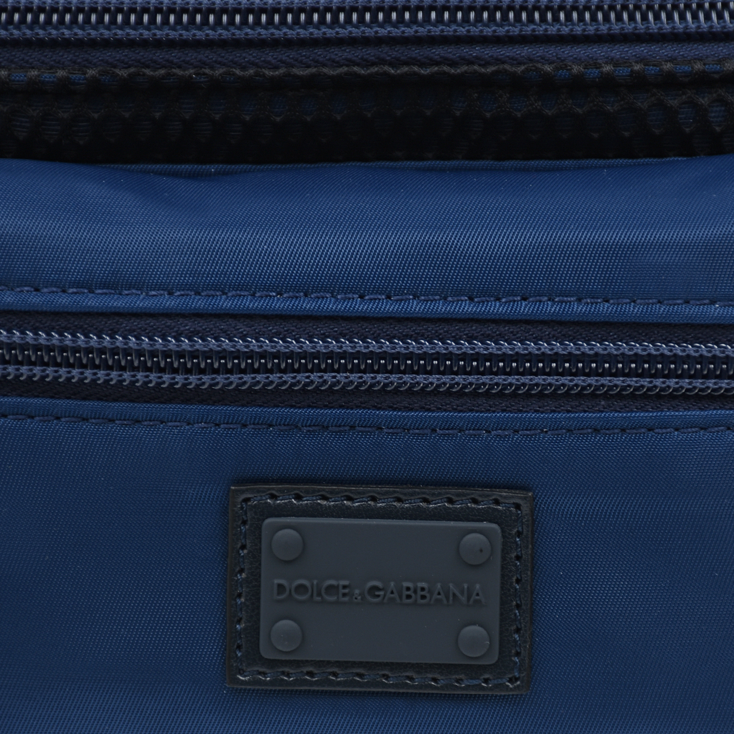 Синяя сумка-пояс, 22x12x7 см Dolce&Gabbana детская, размер unica, цвет синий - фото 8