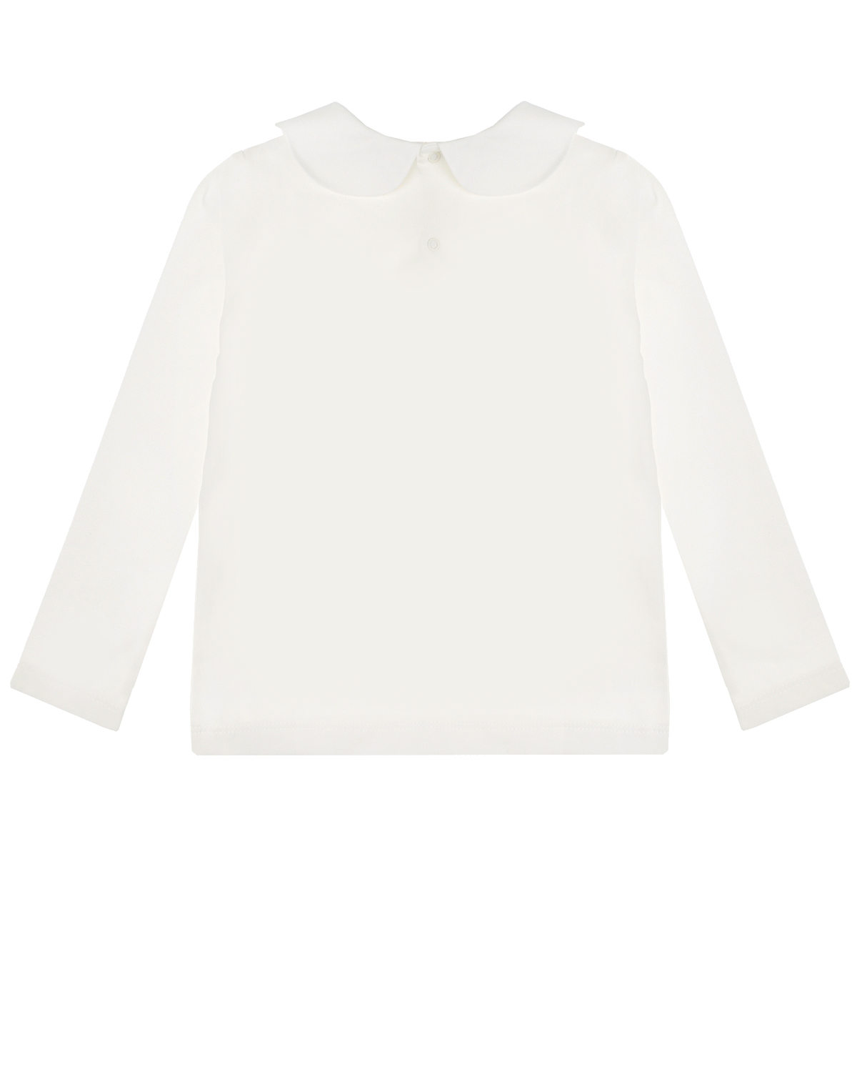 Белая блуза с отложным воротником Aletta детская, размер 98, цвет белый - фото 2