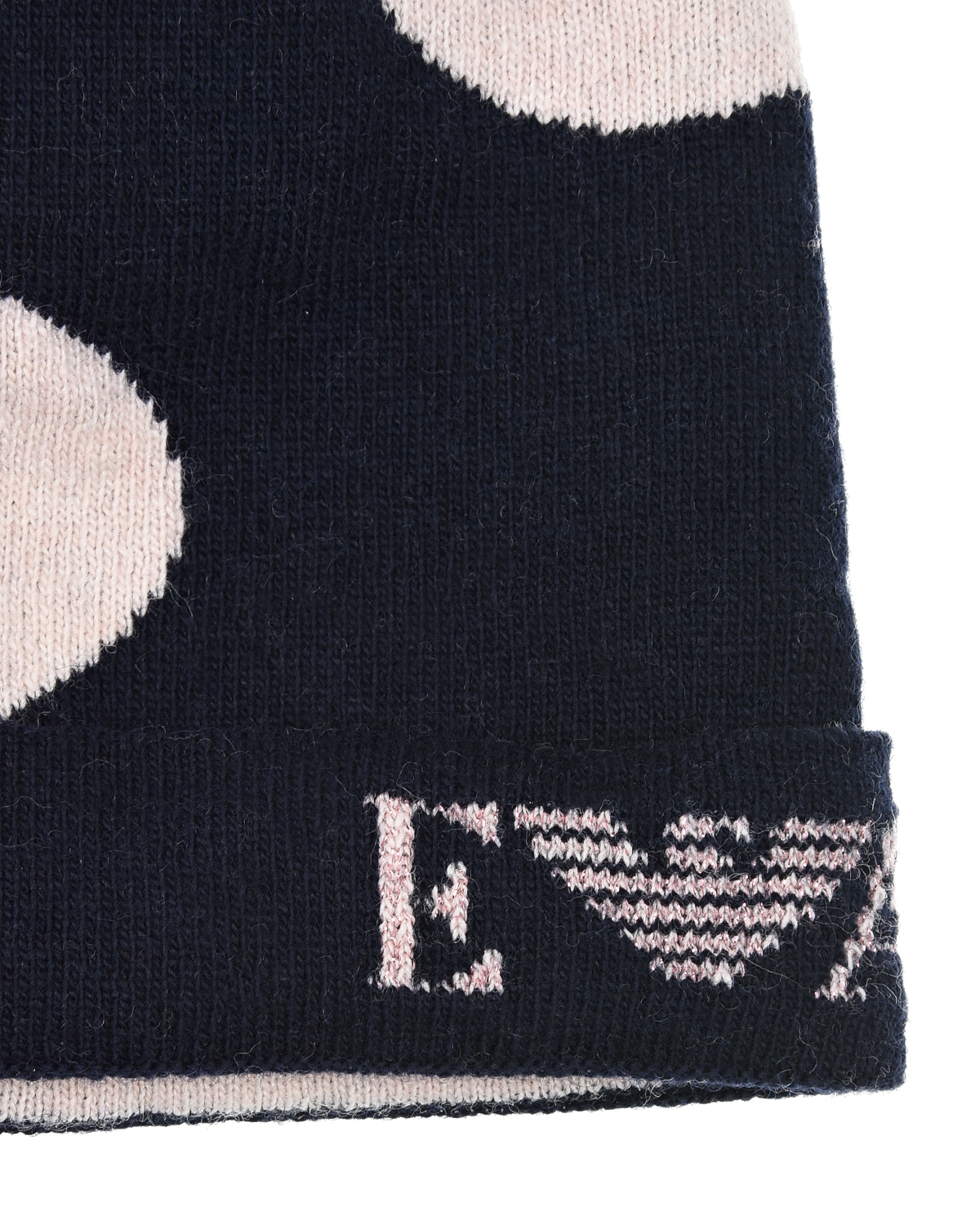 Комплект из шапки и шарфа (170х25 см) в крупный горох Emporio Armani детский, размер M, цвет черный Комплект из шапки и шарфа (170х25 см) в крупный горох Emporio Armani детский - фото 6