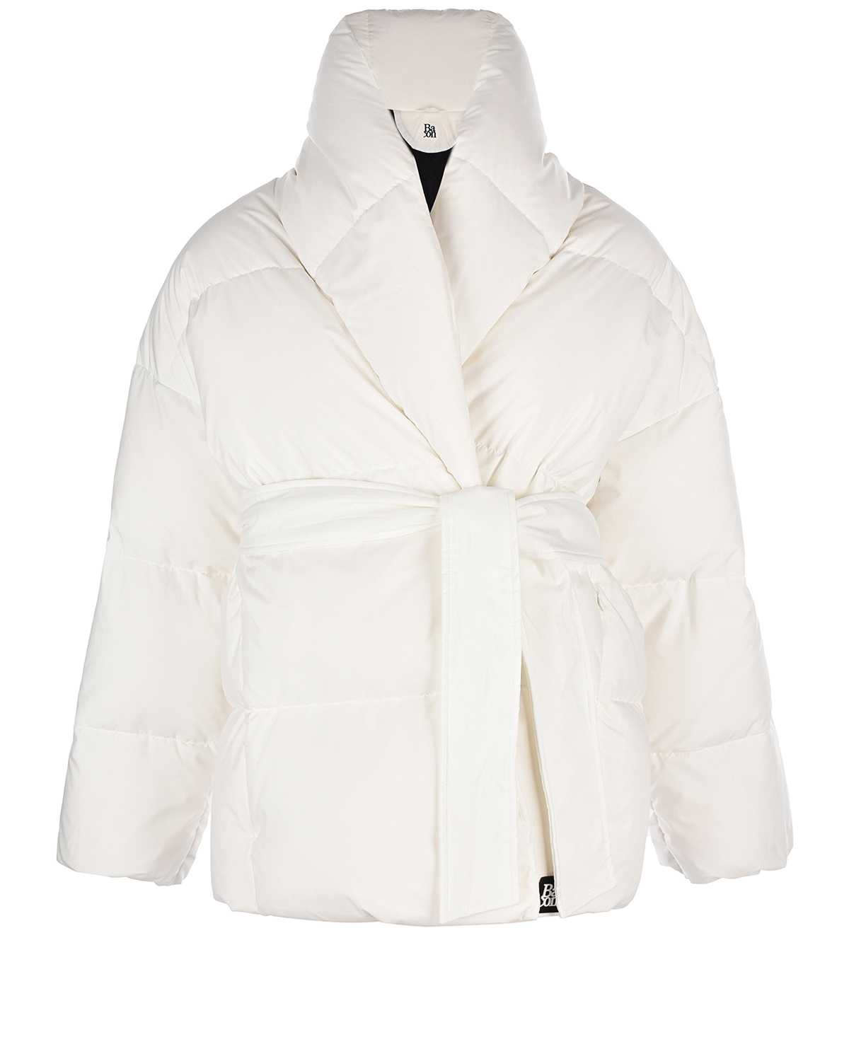 Белая куртка с отложным воротником Bacon, размер 40, цвет белый - фото 1