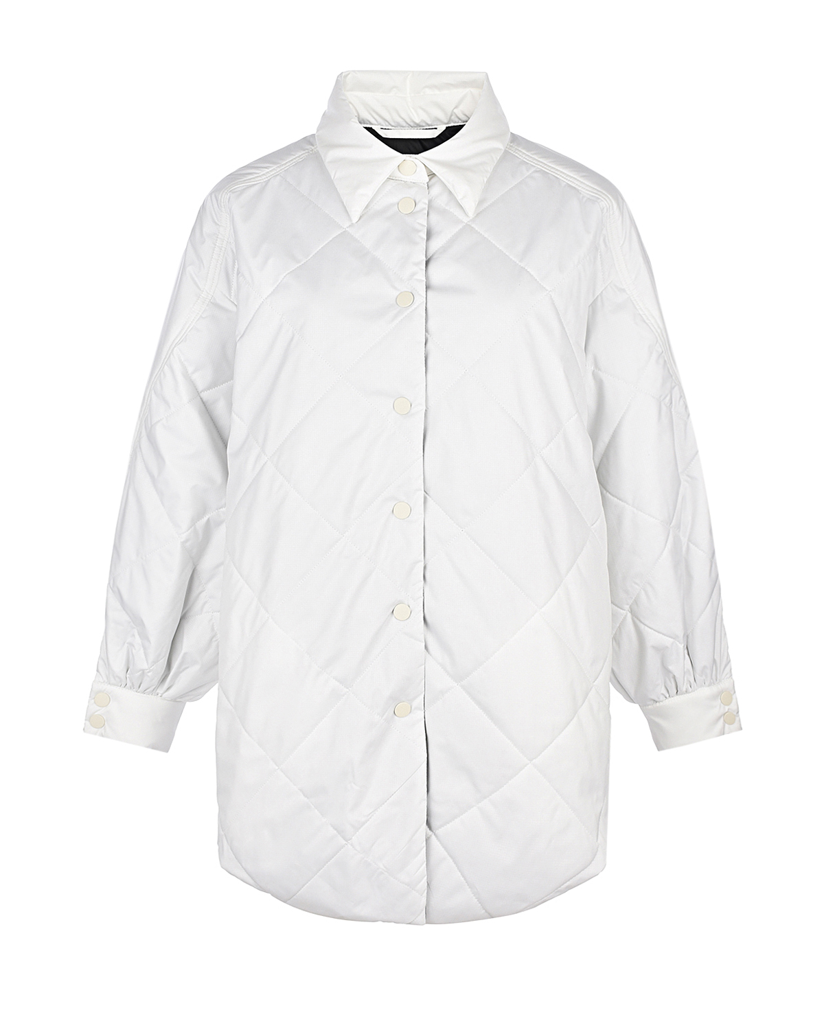 Белая куртка-рубашка Bacon, размер 38, цвет белый - фото 1