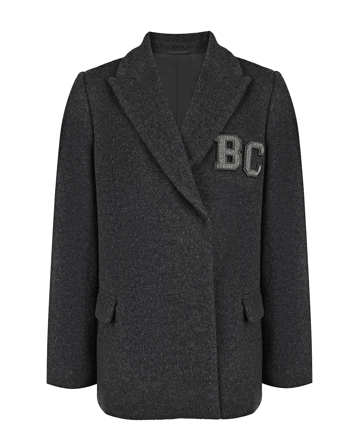 Шерстяной пиджак с поясом в полоску Brunello Cucinelli детский, размер 140, цвет серый - фото 3