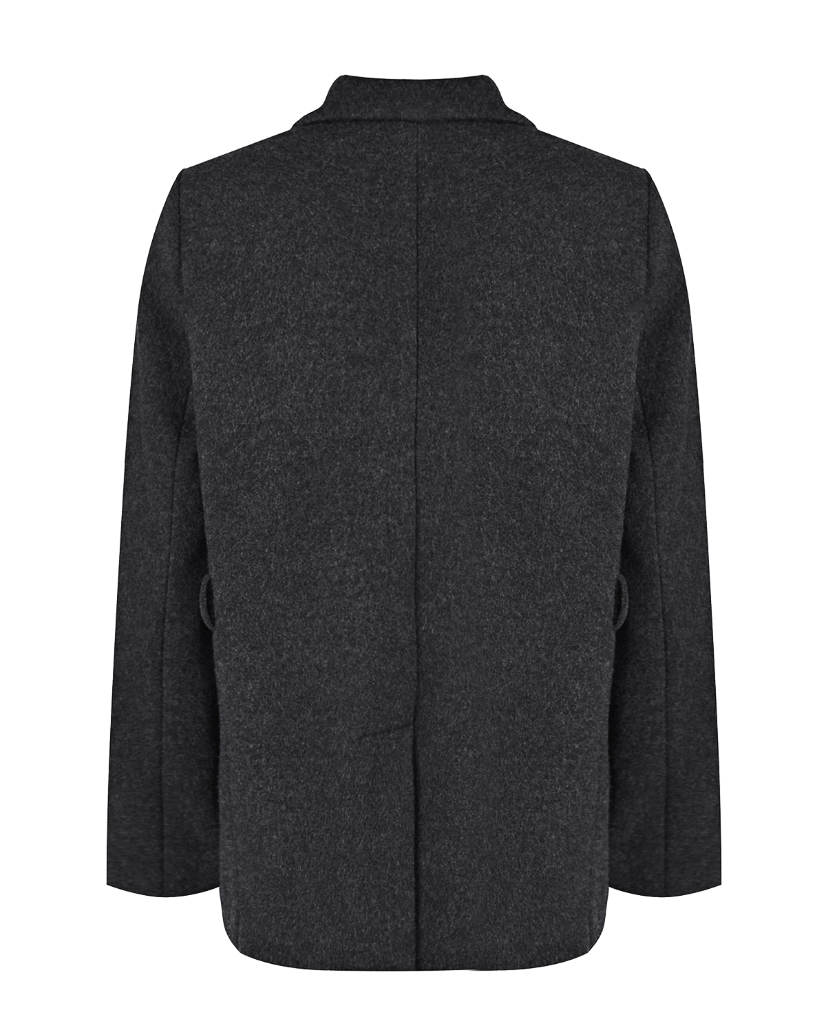 Шерстяной пиджак с поясом в полоску Brunello Cucinelli детский, размер 140, цвет серый - фото 4