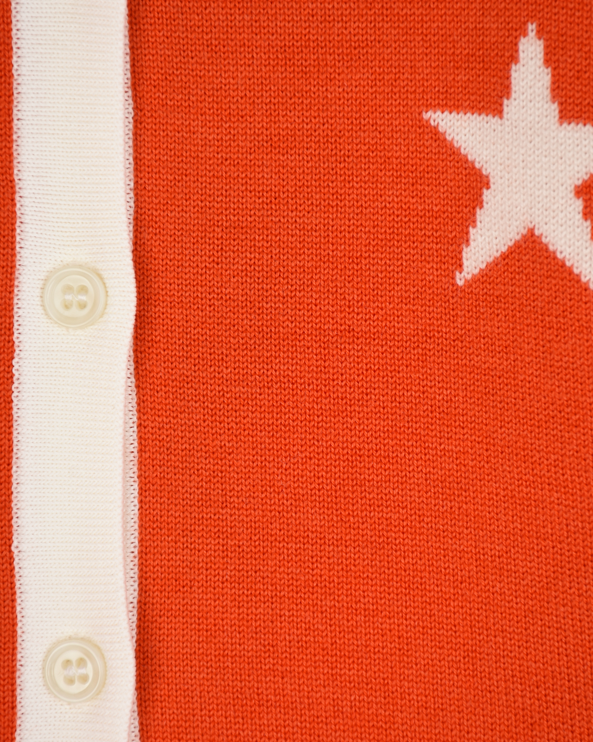 Красная кофта с белым воротником Burberry детская, размер 164, цвет оранжевый - фото 3