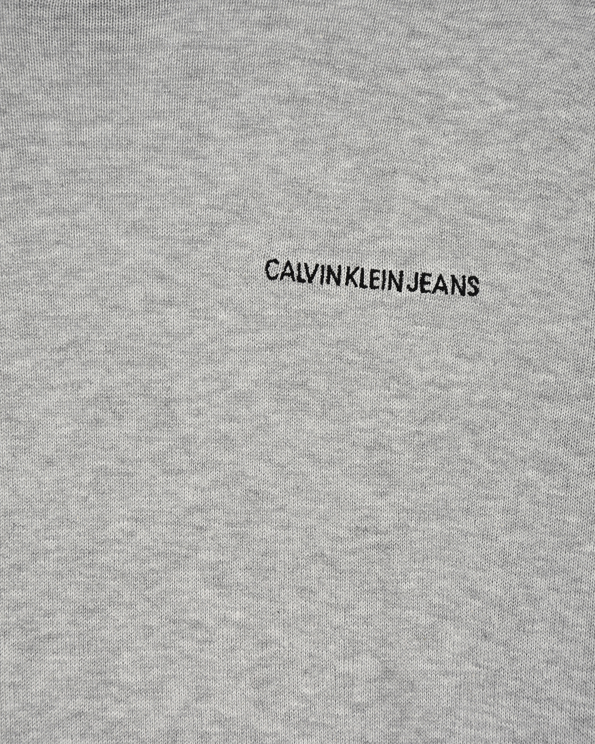 Серая водолазка из хлопка Calvin Klein детская, размер 152, цвет серый - фото 3