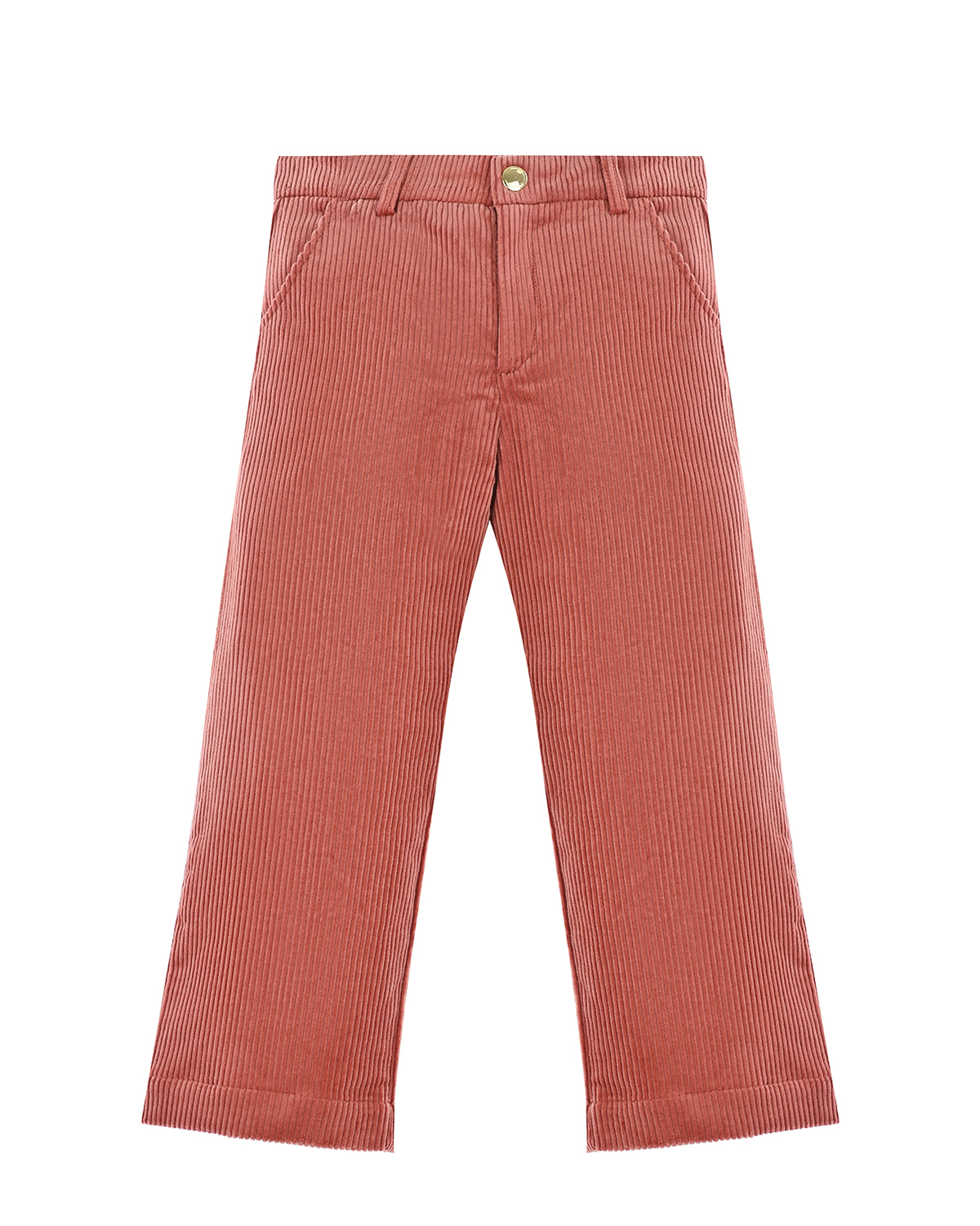 Розовые вельветовые брюки Chloe детские, размер 104, цвет розовый - фото 1