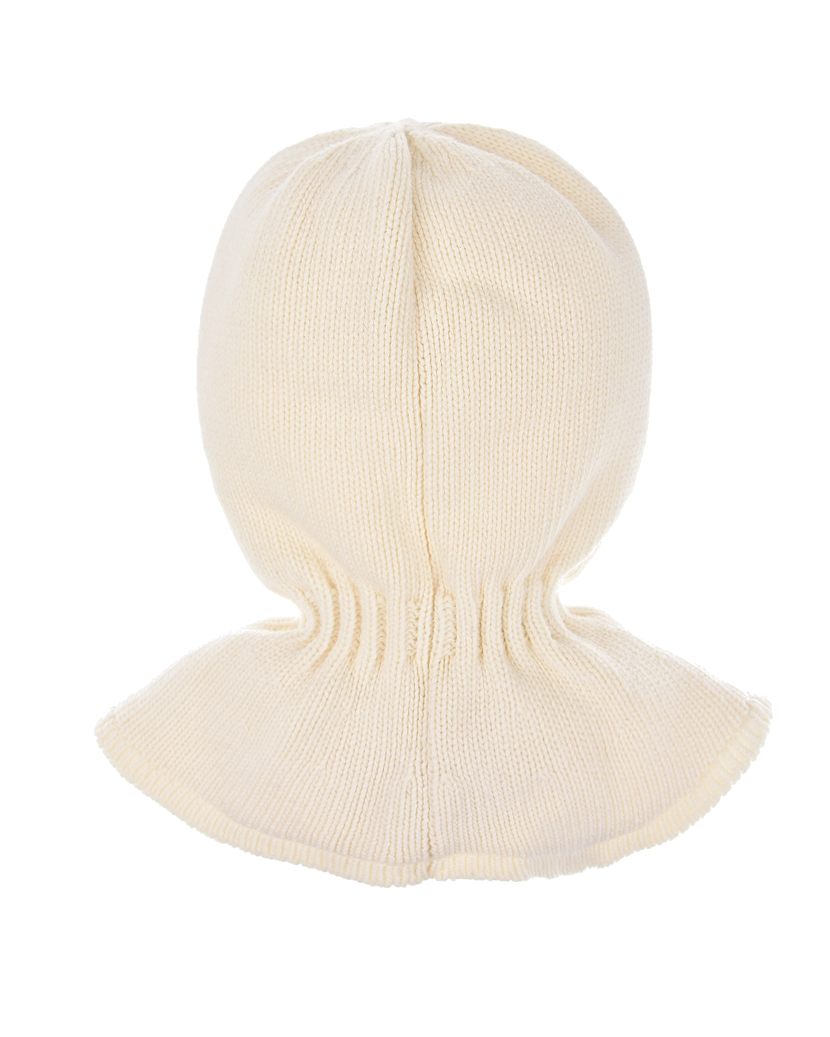 Белая шапка-шлем со снежинками из страз Chobi детская, размер 49, цвет белый - фото 2