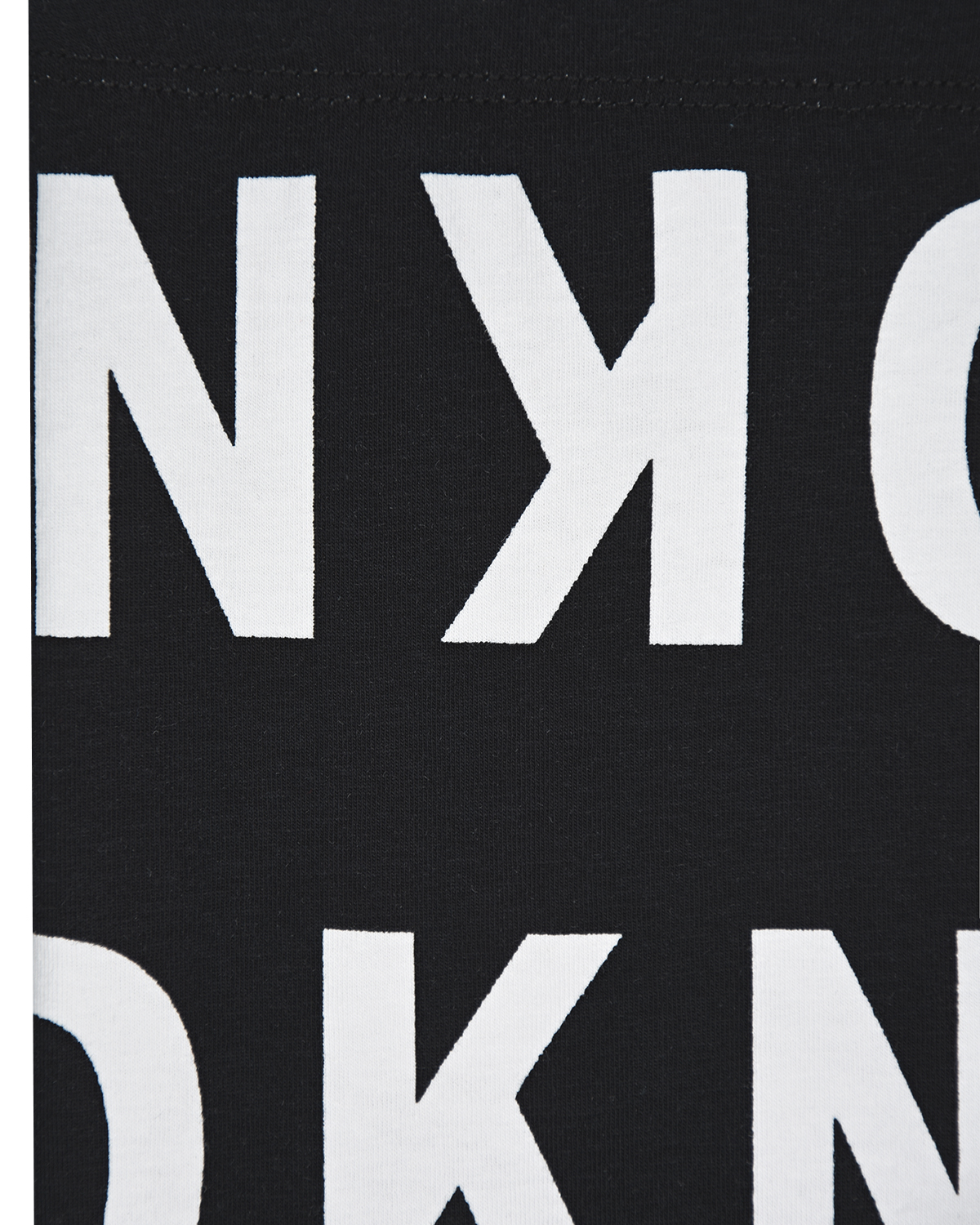 Черные леггинсы с белым логотипом DKNY детские, размер 140, цвет черный - фото 4