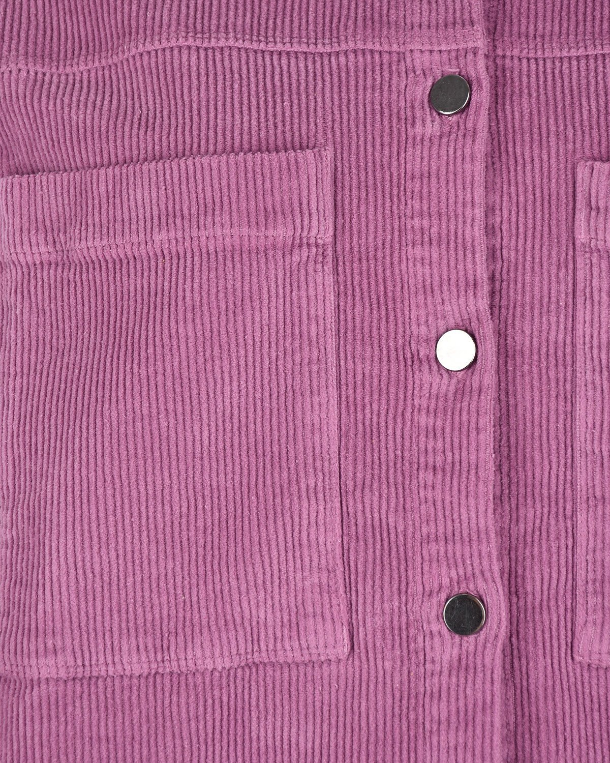 Сиреневая вельветовая рубашка Deha, размер 44, цвет сиреневый - фото 3