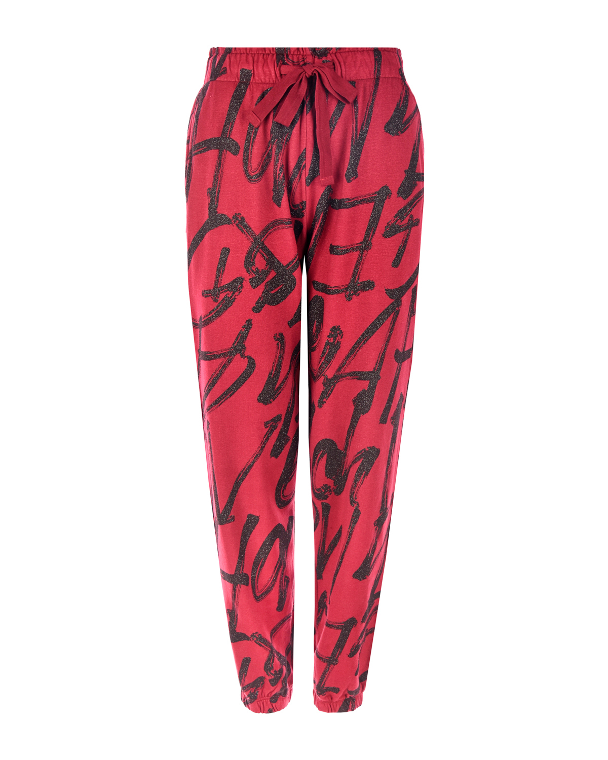 Комплект: худи и брюки Deha, размер 40, цвет бордовый - фото 4