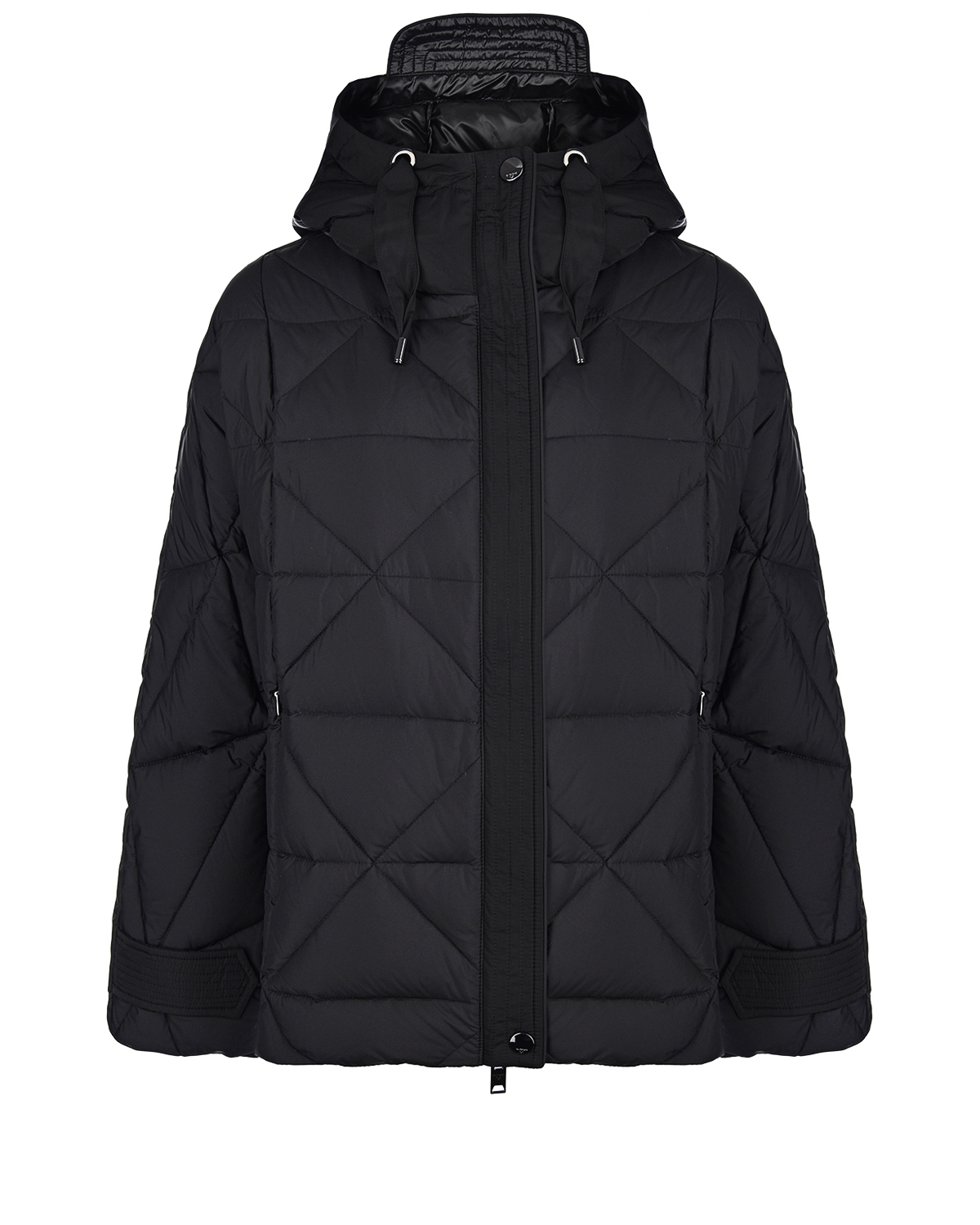 Черная пуховая куртка Diego M, размер 42, цвет черный - фото 1