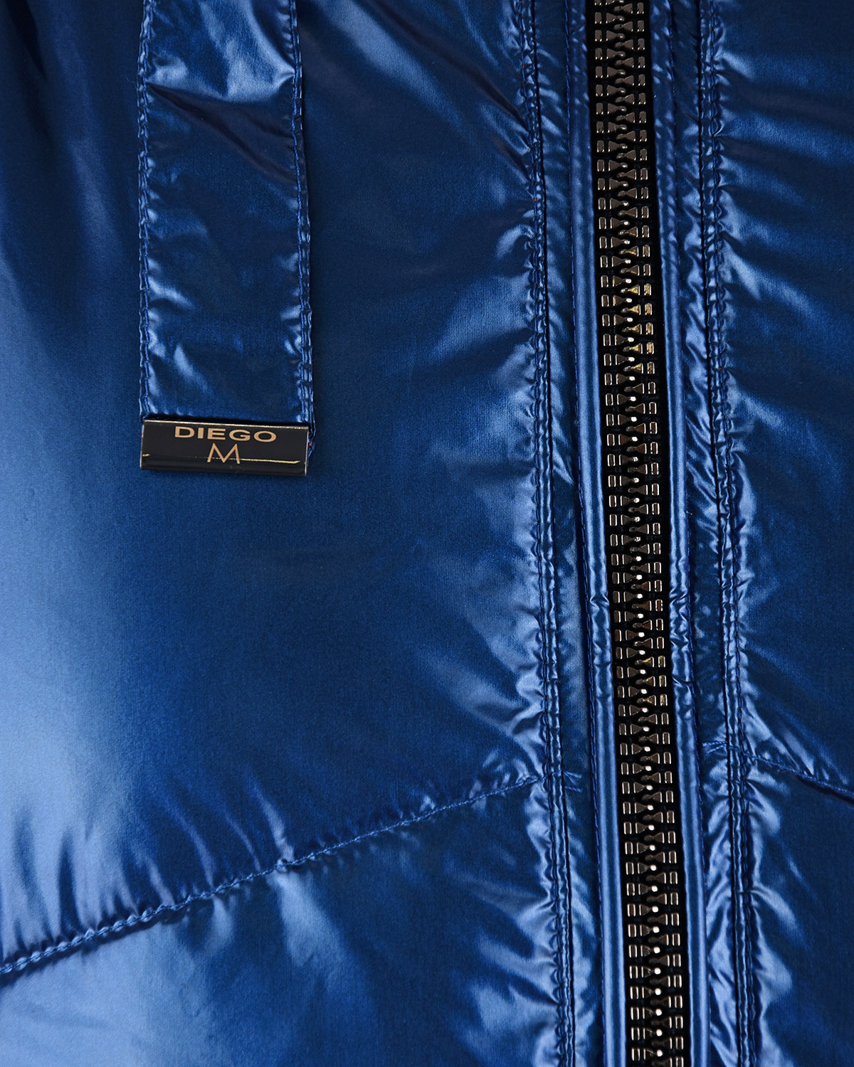 Синяя куртка-трансформер с капюшоном Diego M, размер 38, цвет синий - фото 6