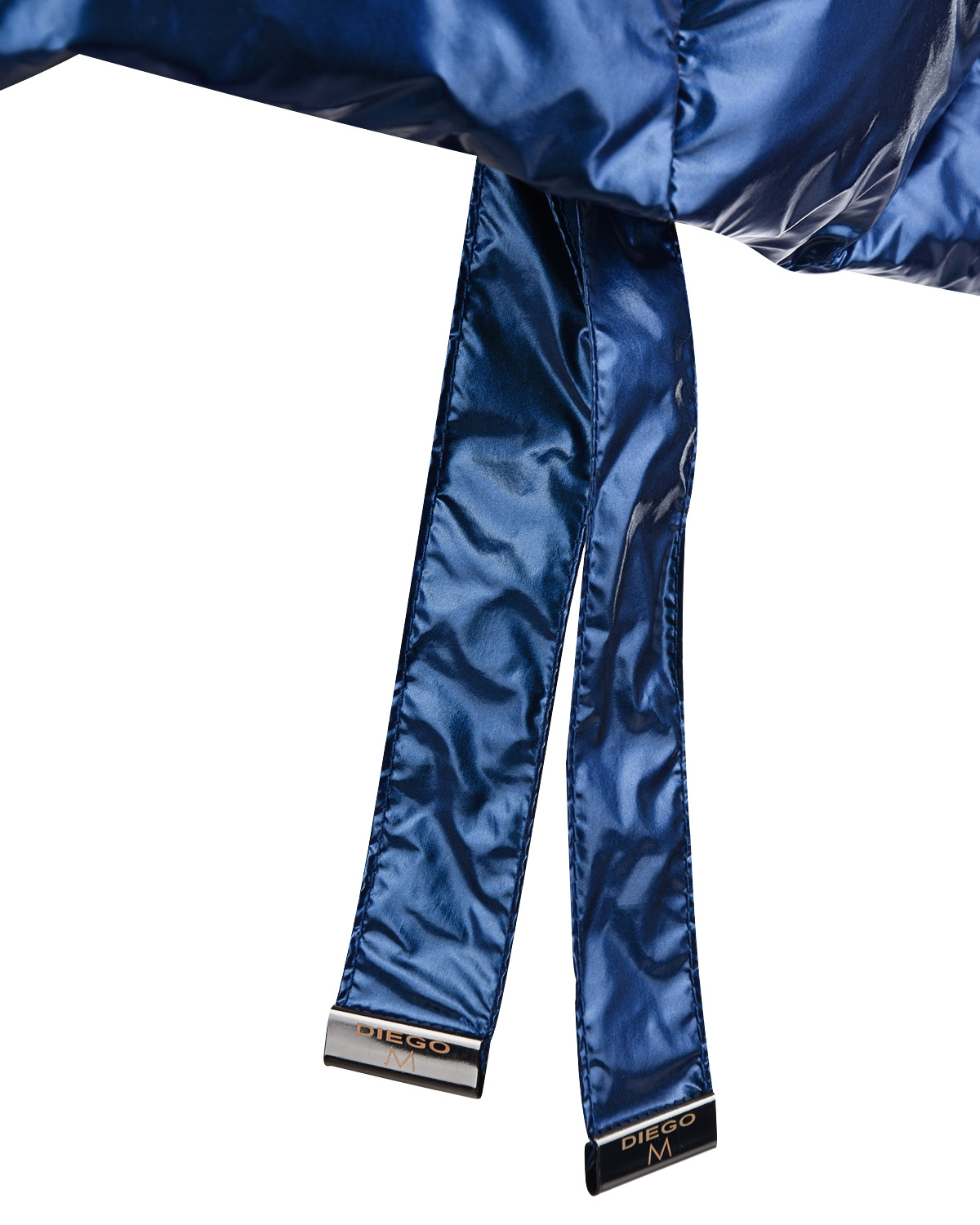 Синяя куртка-трансформер с капюшоном Diego M, размер 38, цвет синий - фото 10
