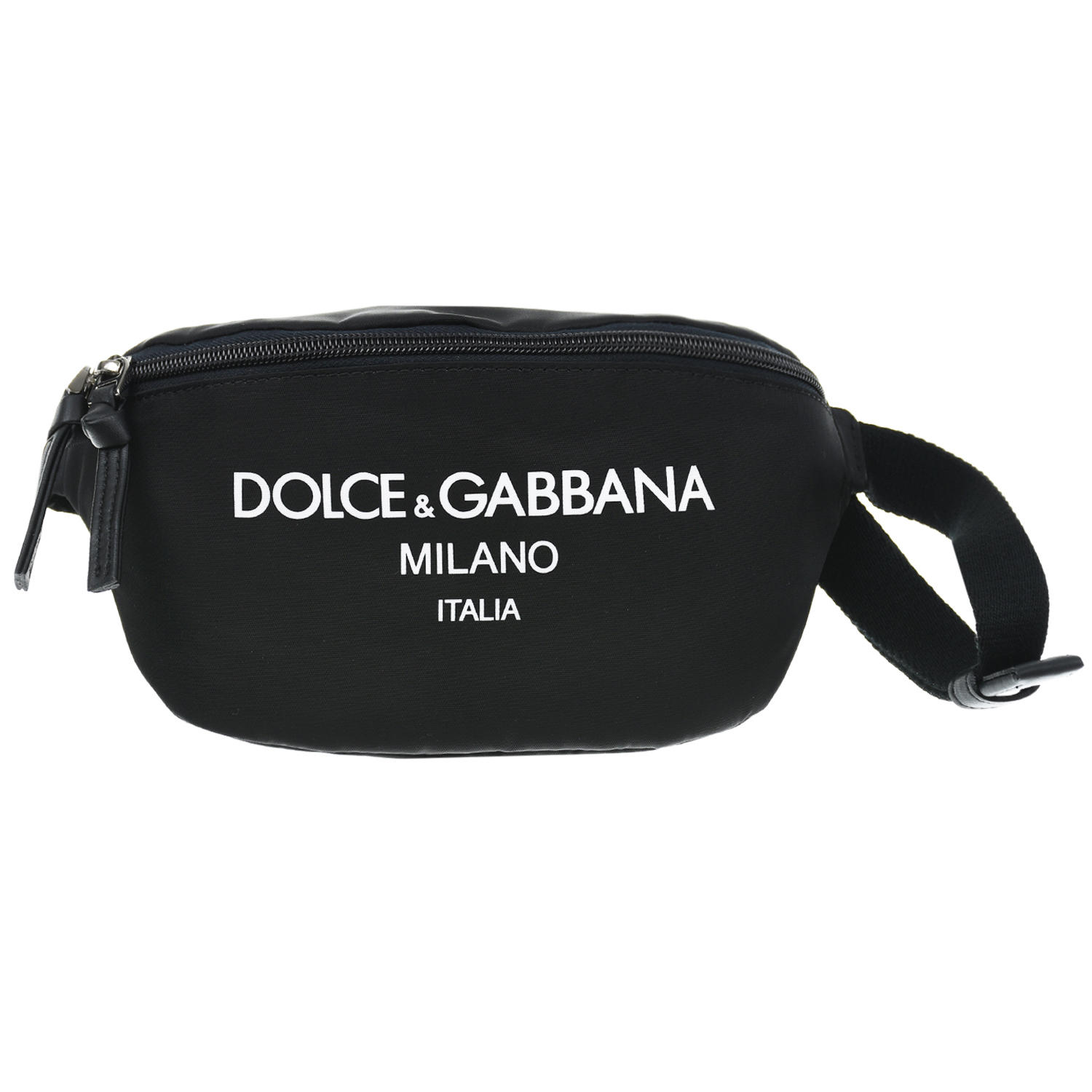 Черная сумка-пояс, 22x12x7 см Dolce&Gabbana детская, размер unica, цвет черный - фото 1