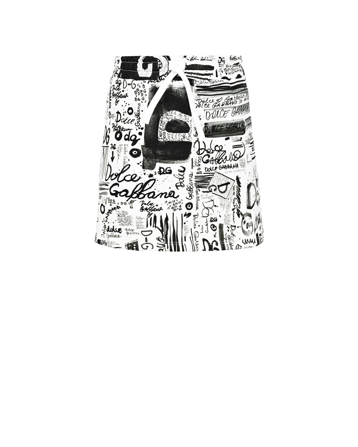 Черно-белая юбка Dolce&Gabbana детское