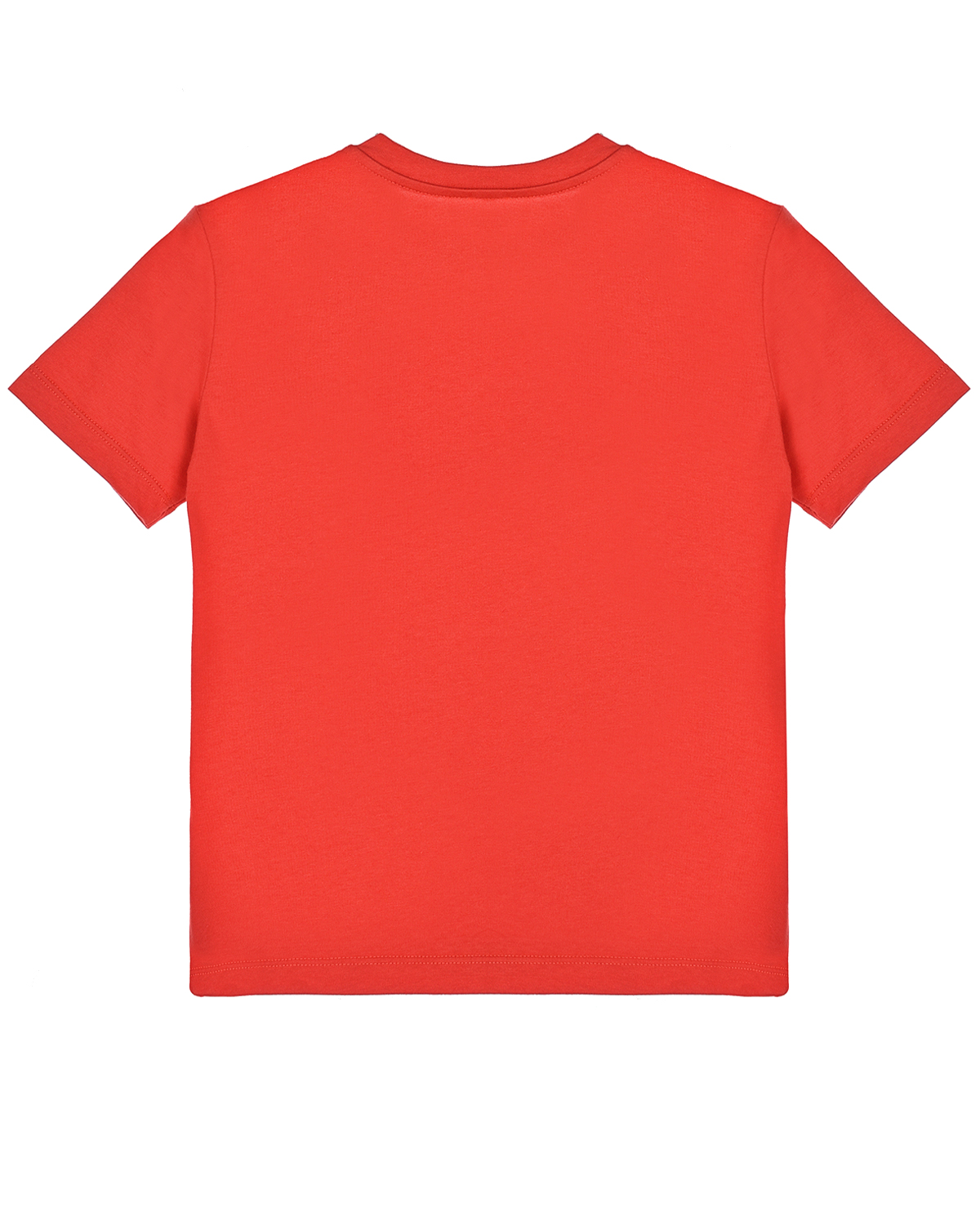 Красная футболка с логотипом Dolce&Gabbana детская, размер 104, цвет красный - фото 3