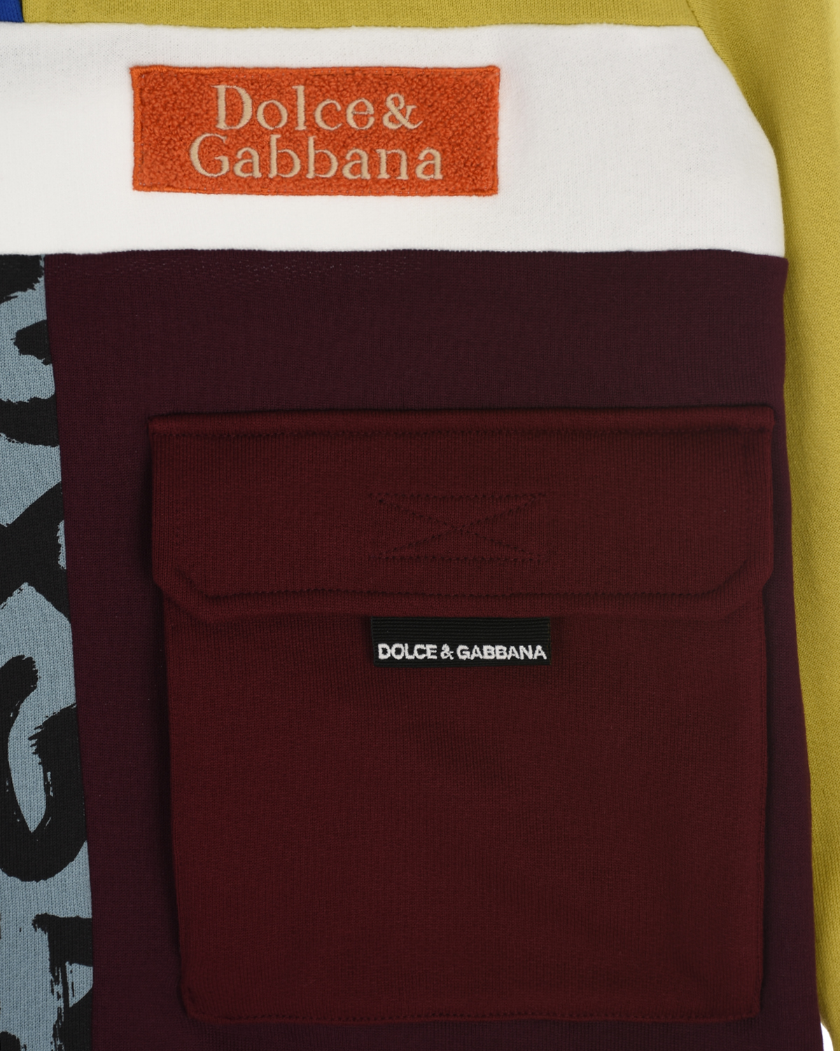 Спортивная куртка-анорак Dolce&Gabbana детская, размер 116, цвет мультиколор - фото 4