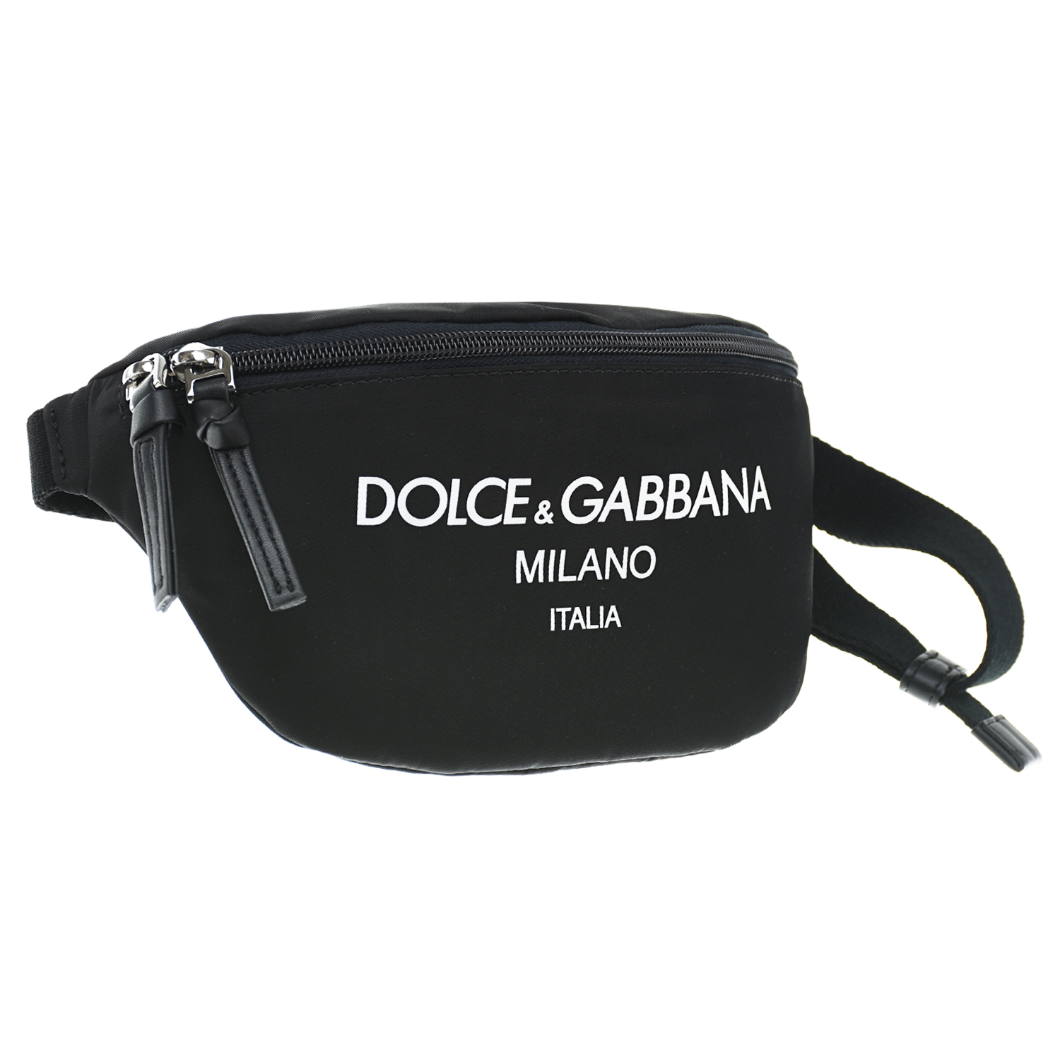 Черная сумка-пояс, 22x12x7 см Dolce&Gabbana детская, размер unica, цвет черный - фото 2