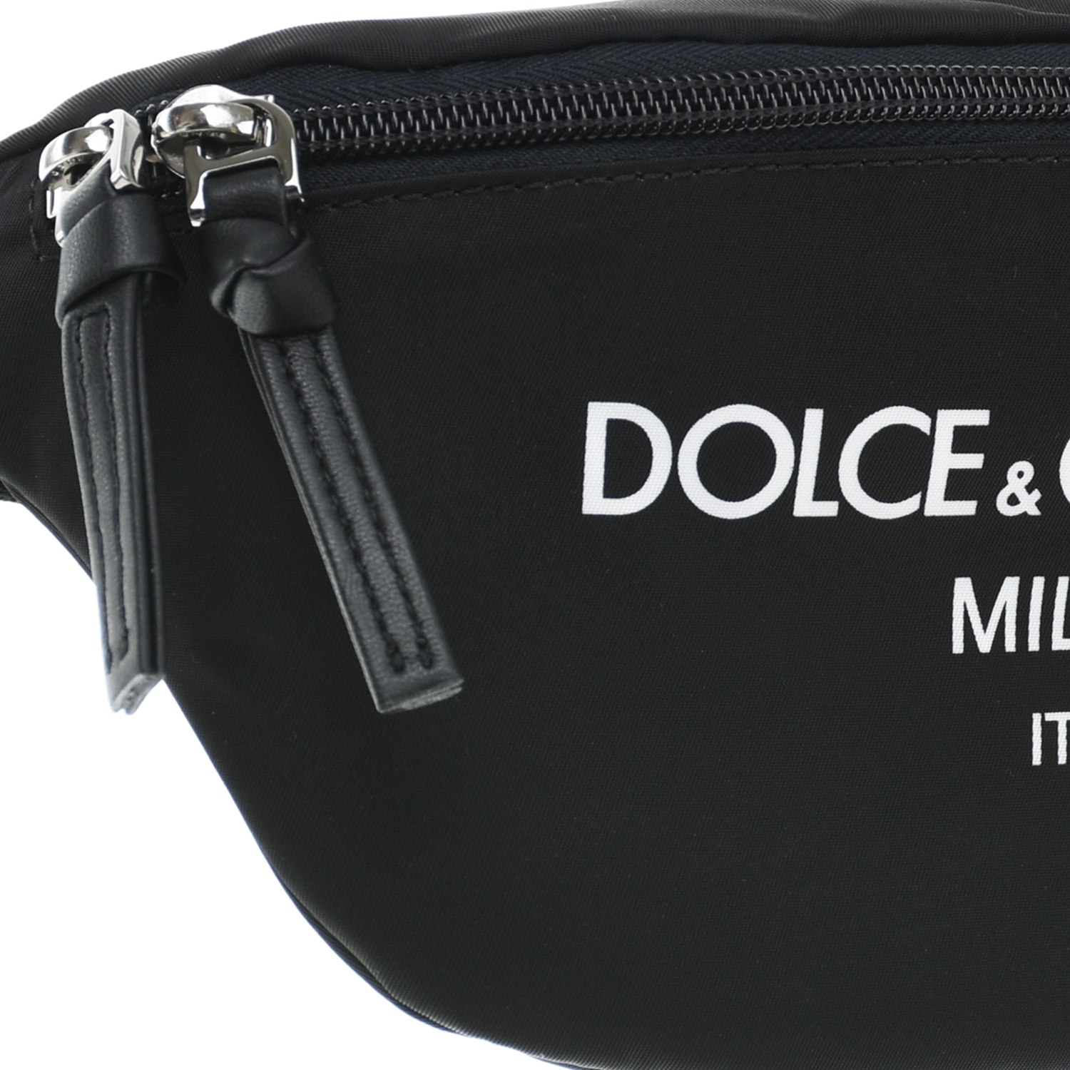 Черная сумка-пояс, 22x12x7 см Dolce&Gabbana детская, размер unica, цвет черный - фото 5