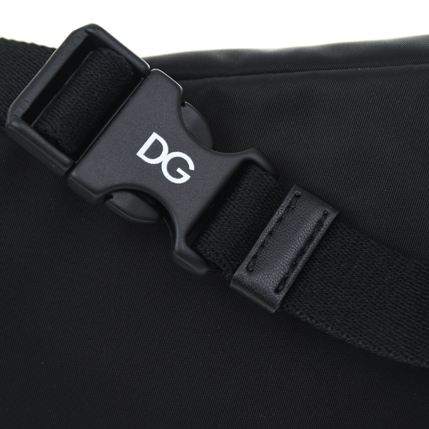 Черная сумка-пояс, 22x12x7 см Dolce&Gabbana детская, размер unica, цвет черный - фото 6