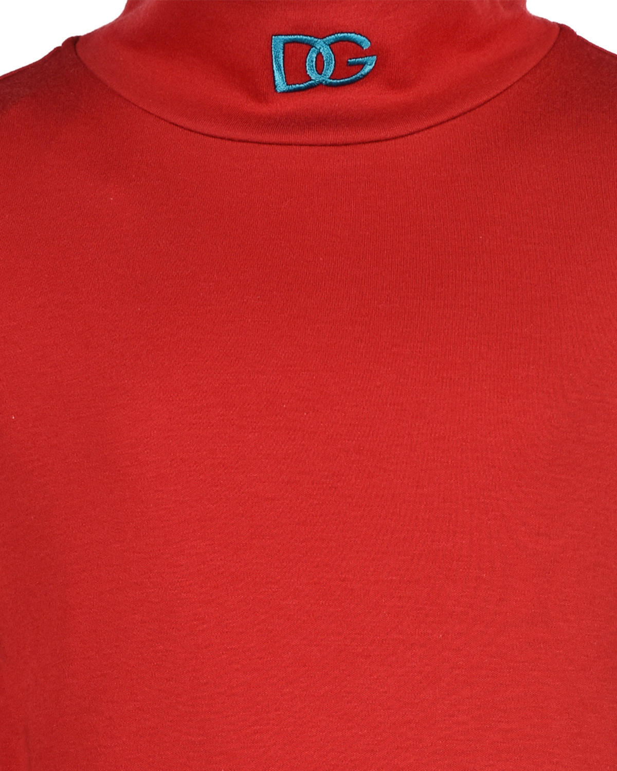 Красная водолазка с логотипом Dolce&Gabbana детская, размер 104, цвет красный - фото 3
