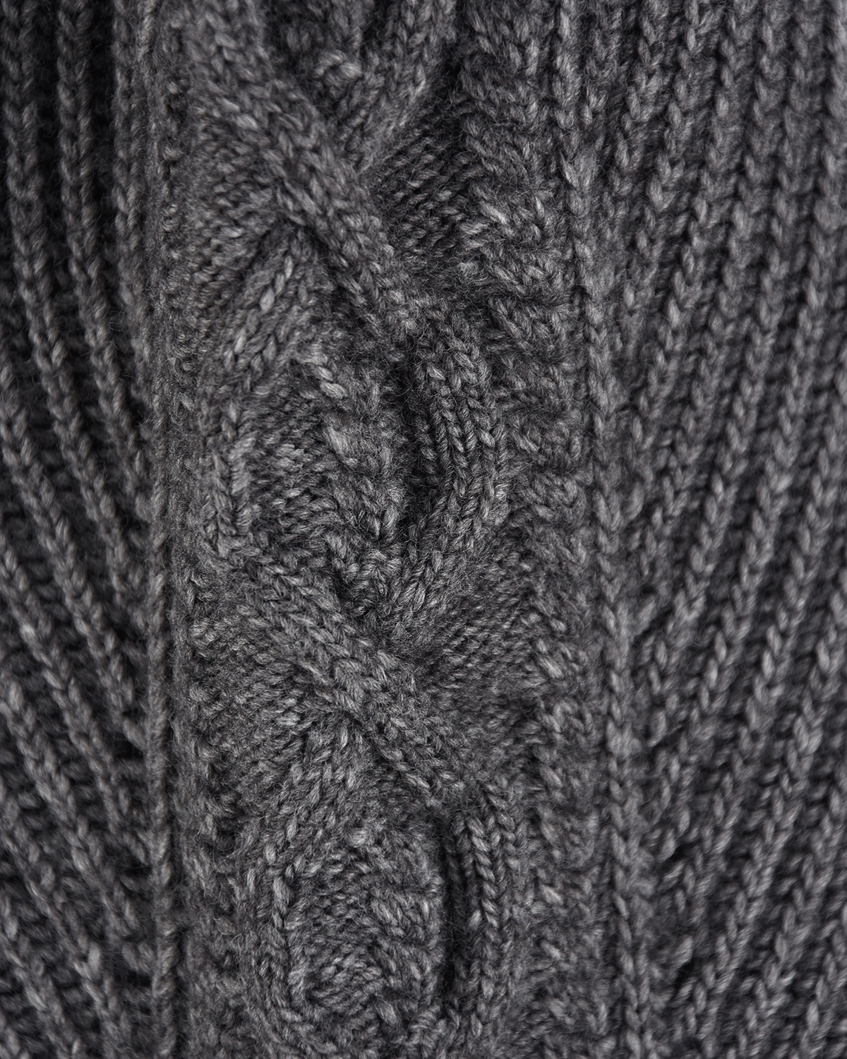 Серый джемпер с объемными рукавами Forte dei Marmi Couture, размер 40 - фото 7