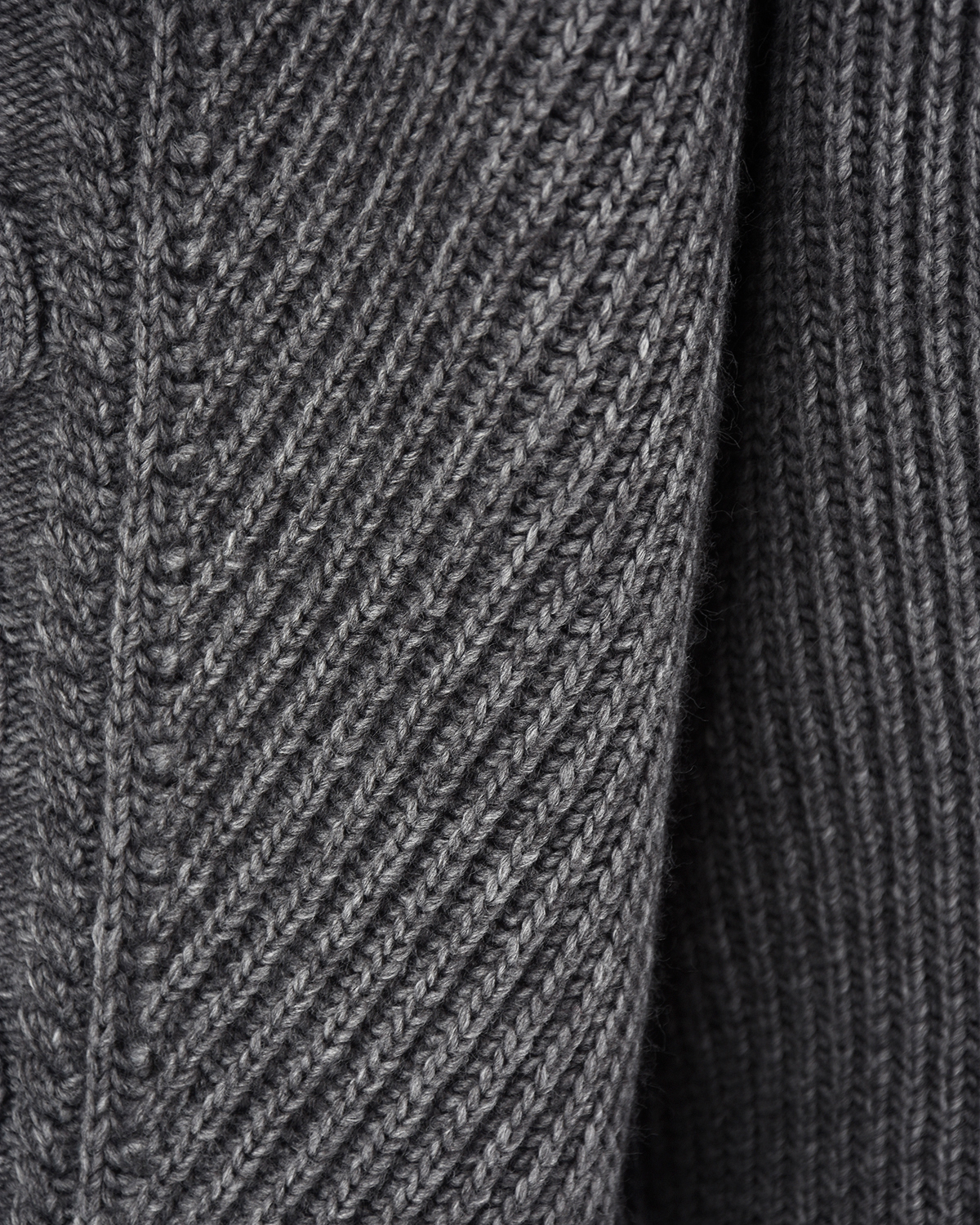 Серый джемпер с объемными рукавами Forte dei Marmi Couture, размер 40 - фото 6