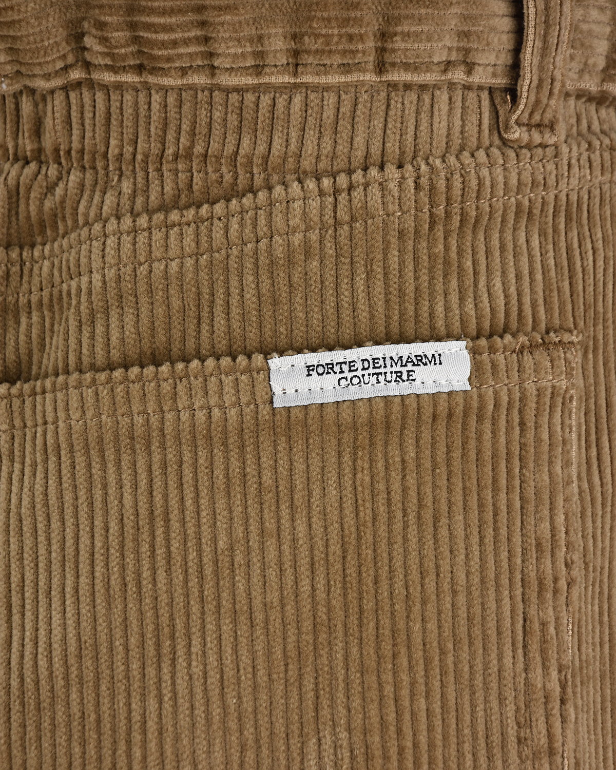 Коричневые вельветовые брюки Forte dei Marmi Couture, размер 36, цвет коричневый - фото 10