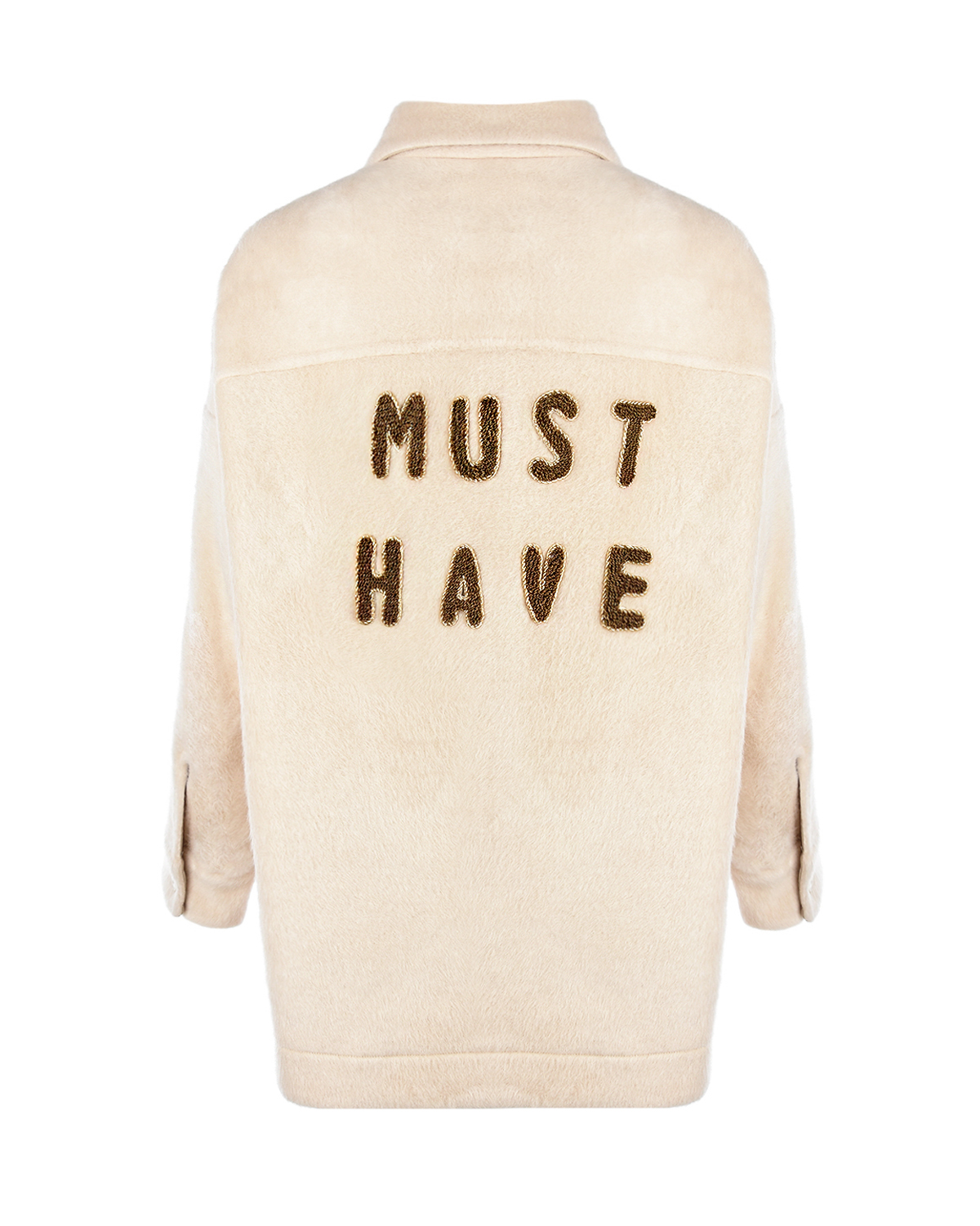 Куртка молочного цвета с вышивкой Forte dei Marmi Couture, размер 44 - фото 5
