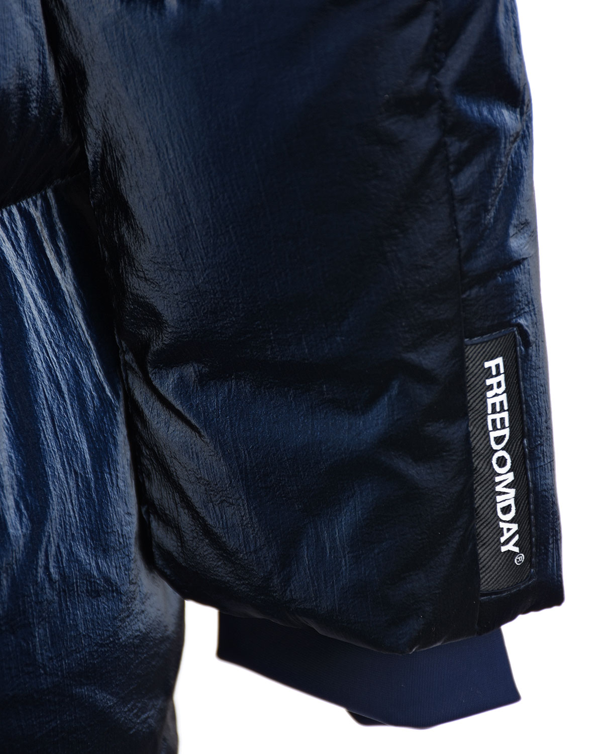 Удлиненная синяя куртка Freedomday, размер 40, цвет синий - фото 5