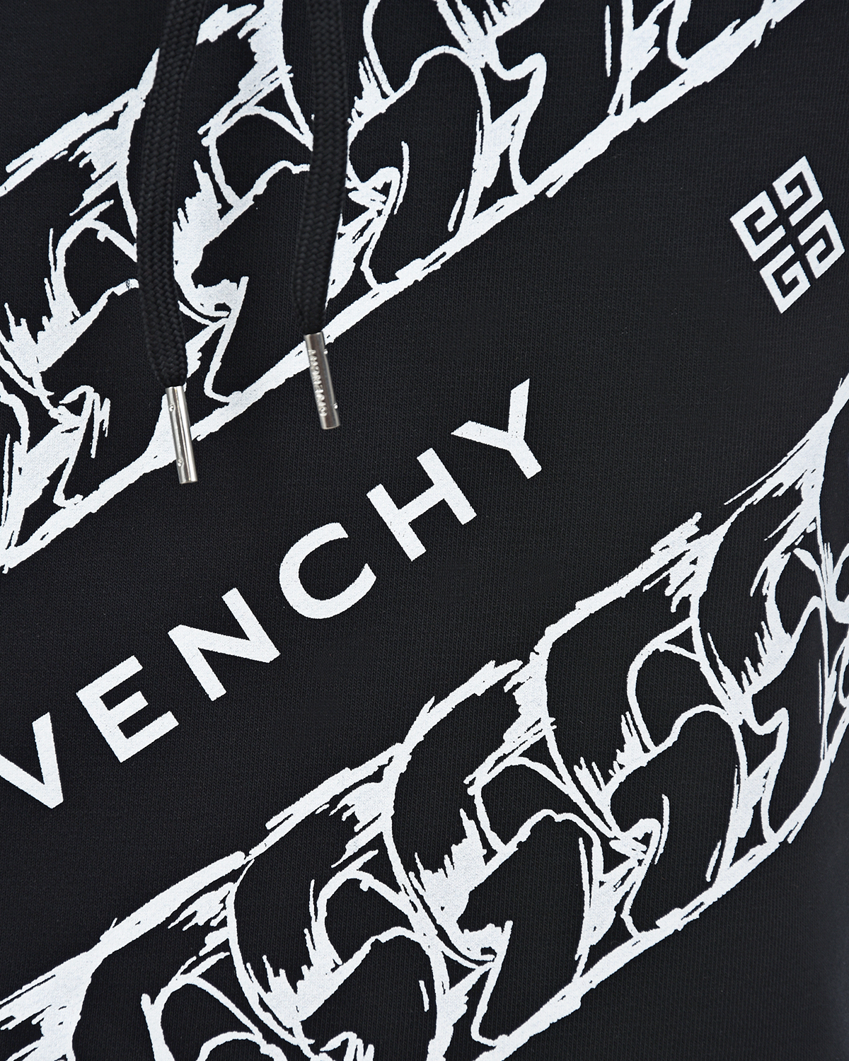 Юбка с принтом "цепи" Givenchy детская, размер 140, цвет черный - фото 3