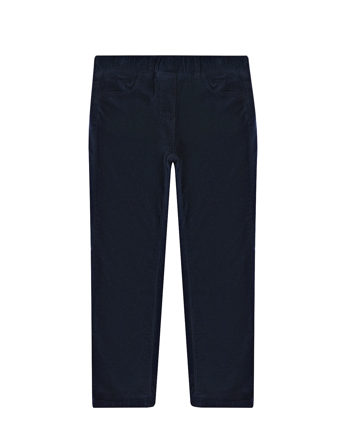Темно-синие вельветовые брюки IL Gufo детское, размер 104, цвет синий