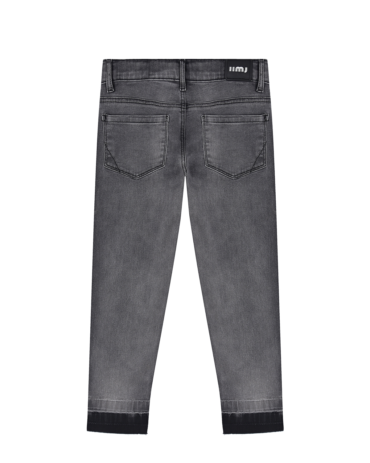 Серые узкие джинсы Its in my jeans, размер 140, цвет серый - фото 2