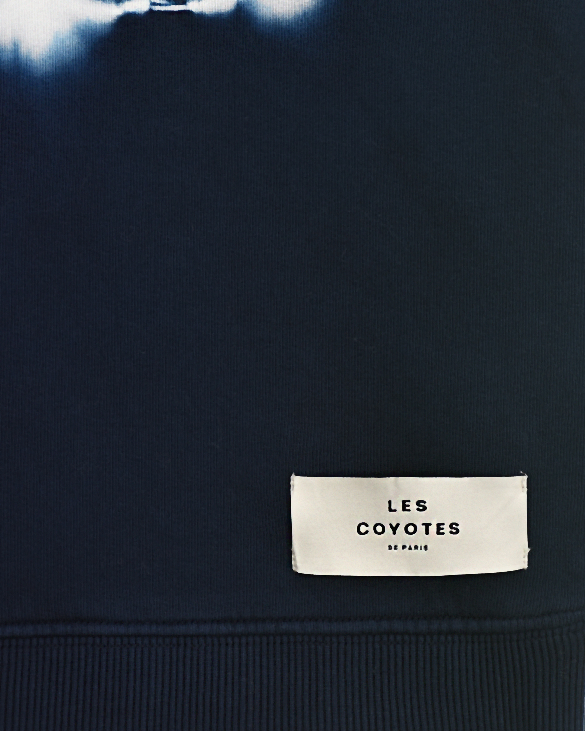 Синий свитшот с принтом тай-дай Les Coyotes de Paris детский, размер 140, цвет мультиколор - фото 4