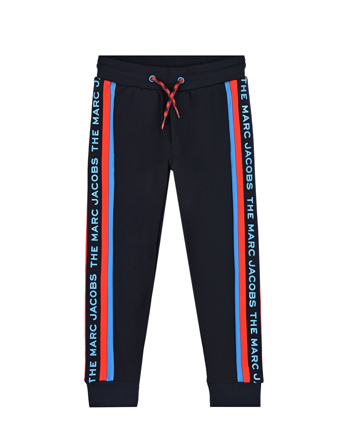 Спортивные брюки с красно-синими лампасами Marc Jacobs (The) детские, размер 140, цвет синий