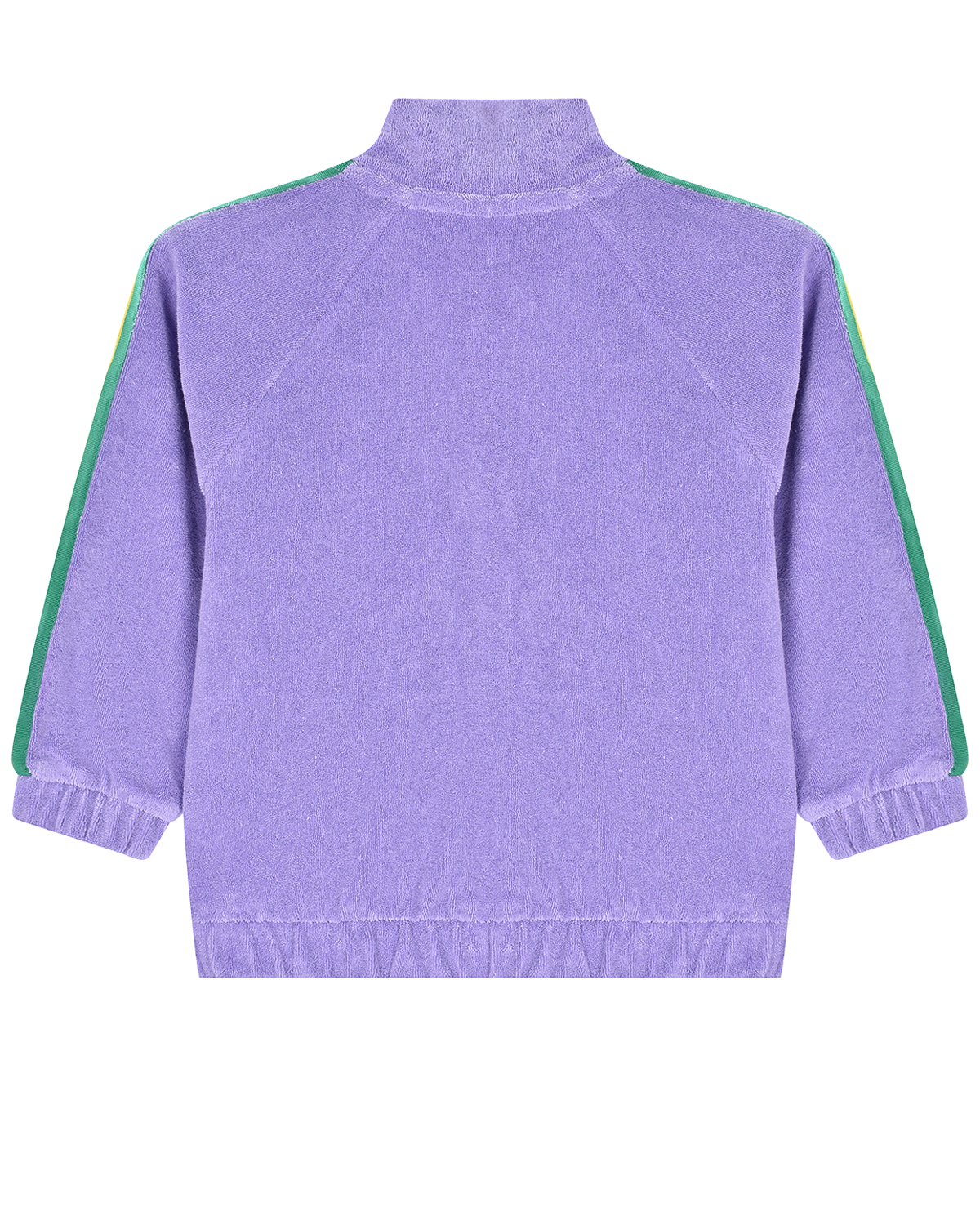 Фиолетовая спортивная куртка Mini Rodini детская, размер 116, цвет фиолетовый - фото 2