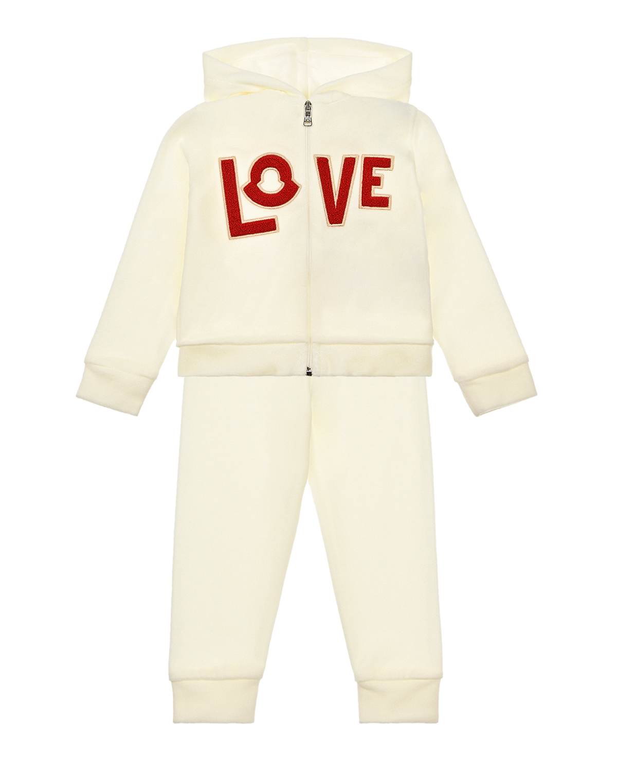 Спортивный костюм с надписью &quot;Love&quot; Moncler детский