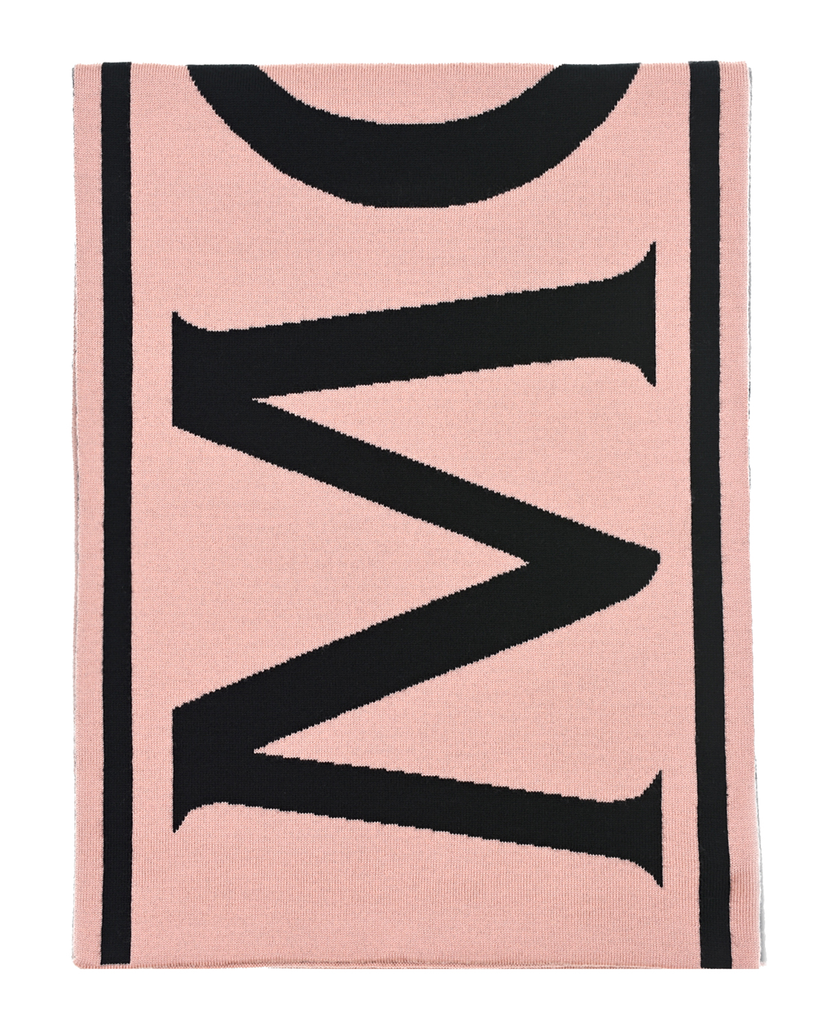Розовый шерстяной шарф, 178x34 см Moncler детский, размер L - фото 2
