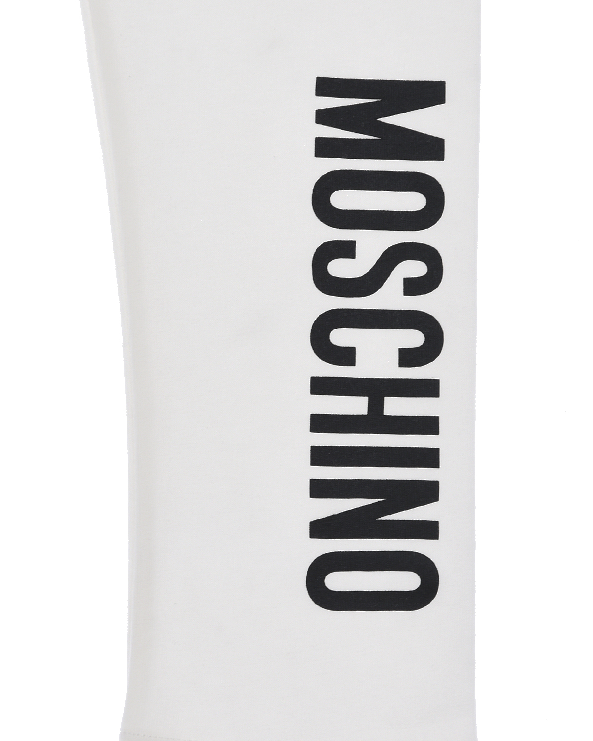 Белые леггинсы с логотипом Moschino детские, размер 110, цвет белый - фото 3
